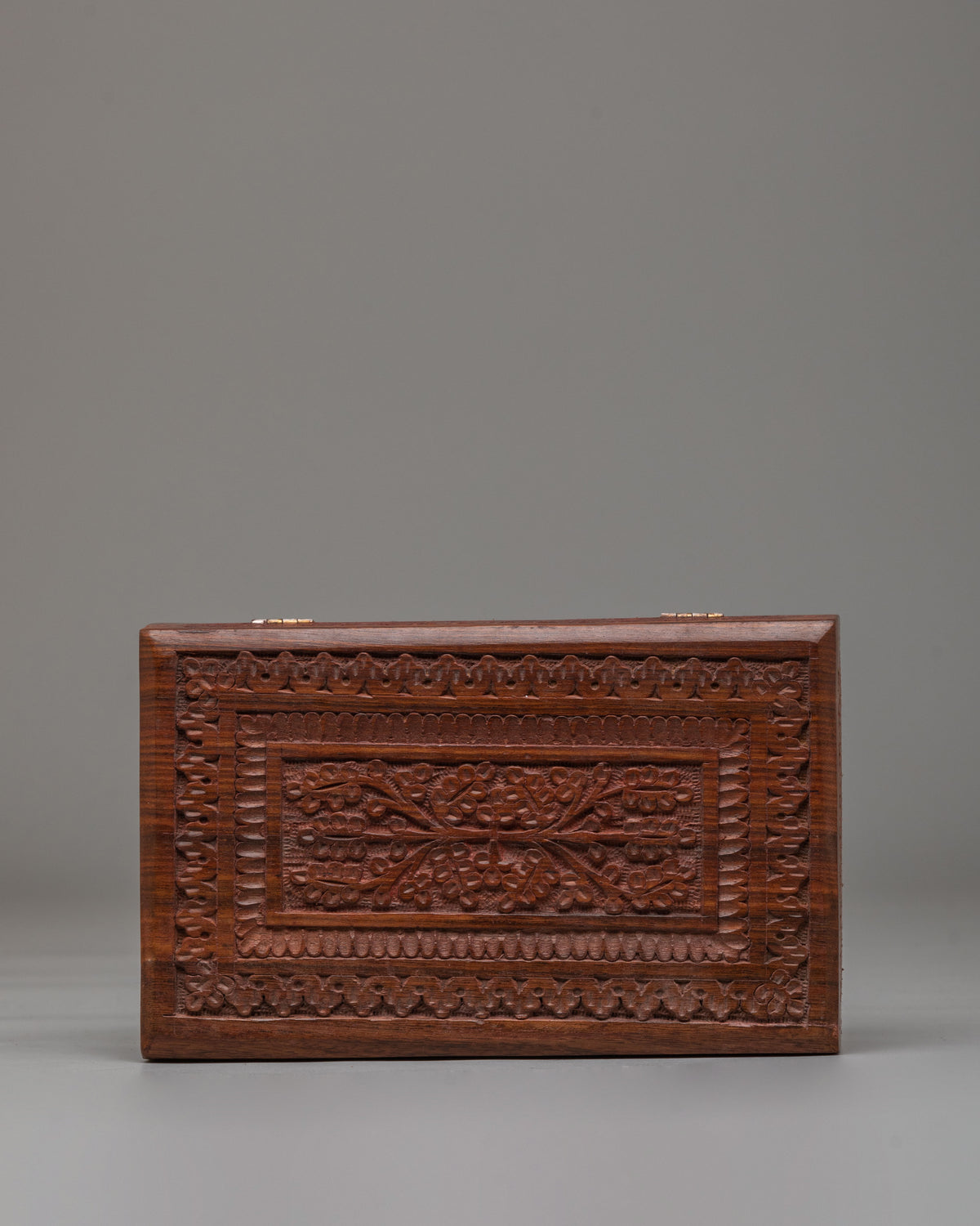 Buddhist Offering Treasure Box | Handcrafted Wooden Sacred Storage Box
