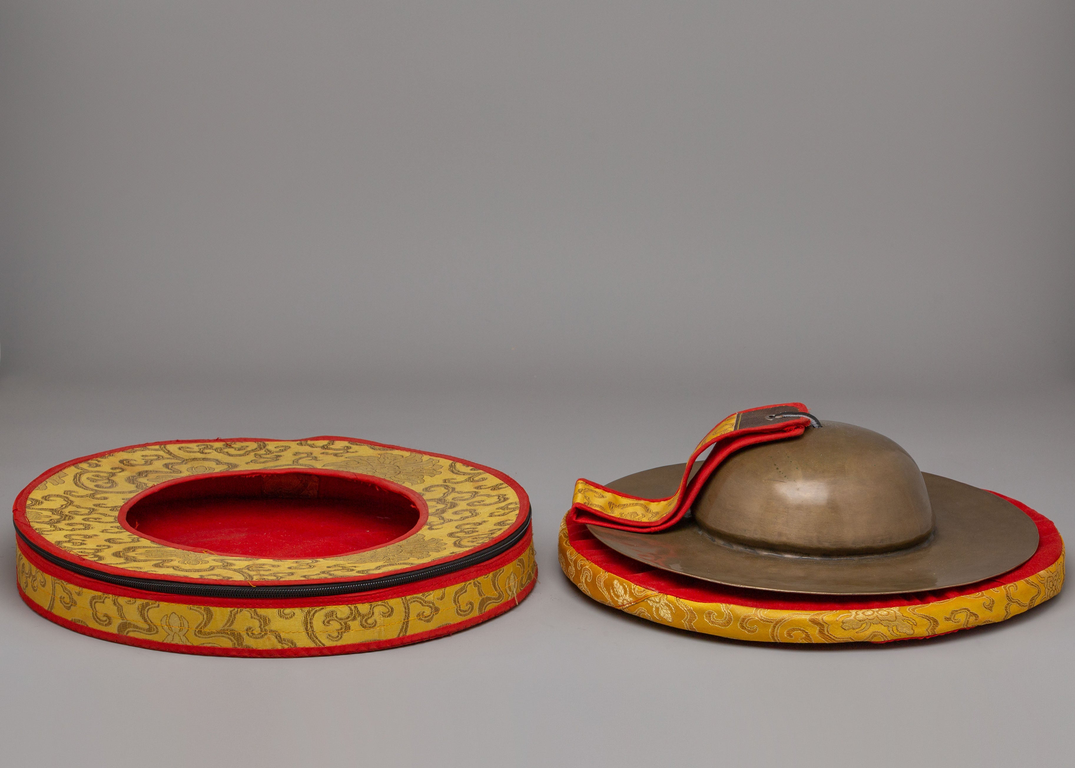 Handcrafted Buddhist Jhyamta Cymbals | Buddhist Ritual Sound Instrument