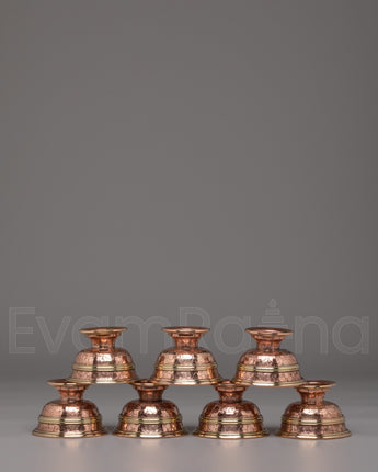 Handcrafted Offering Bowls Set 