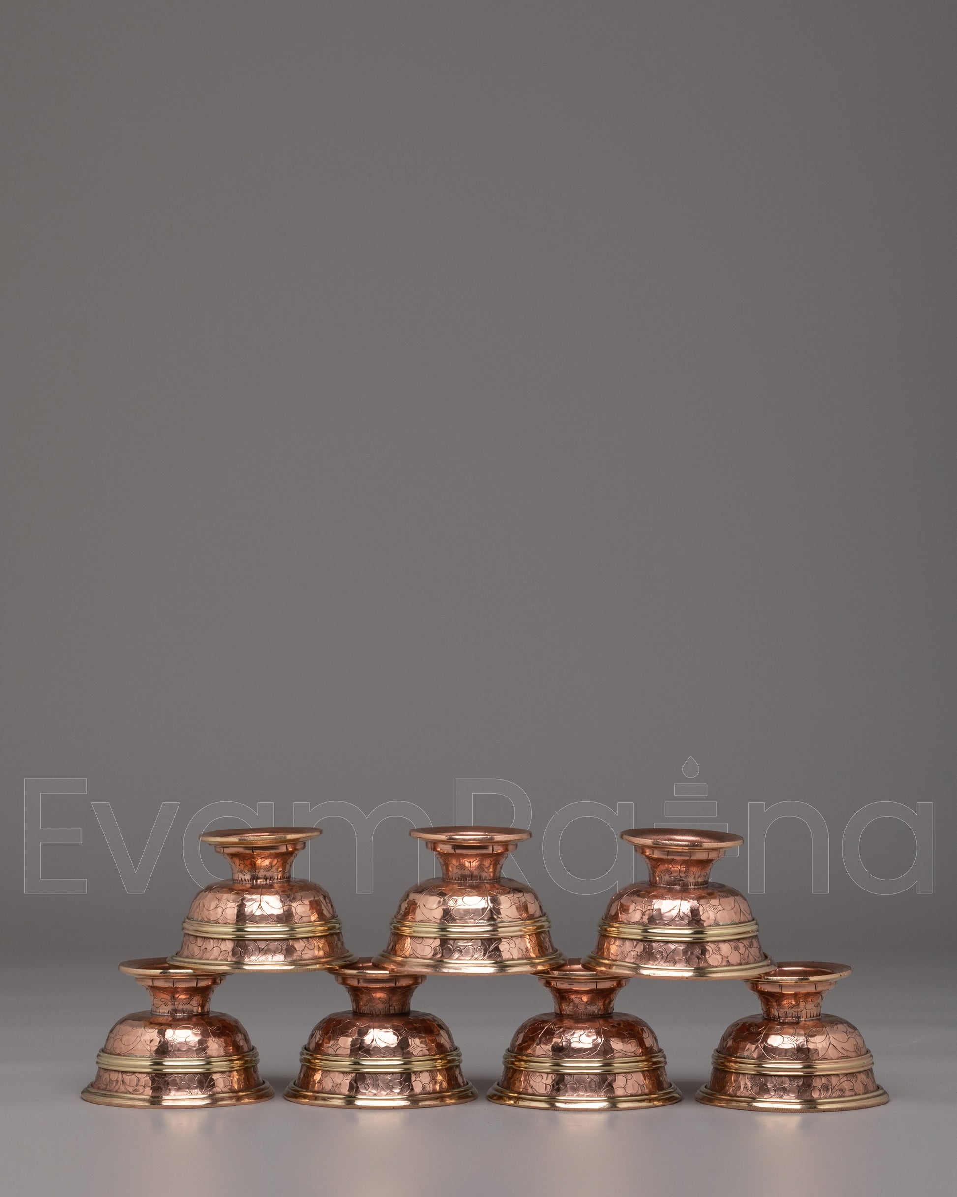 Handcrafted Offering Bowls Set 