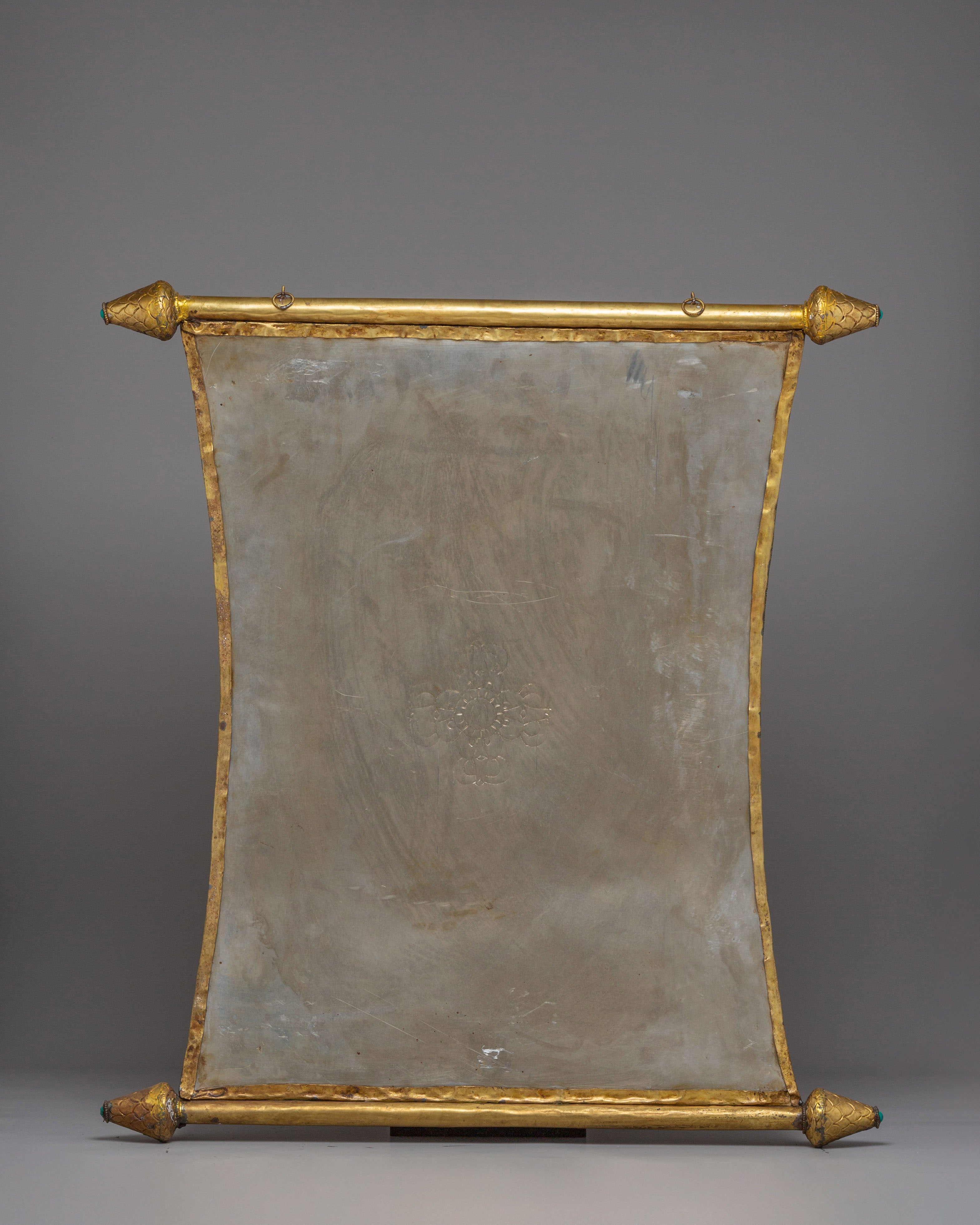 Kalachakra Metal Wall Hanging | Tibetan Buddhist Symbol