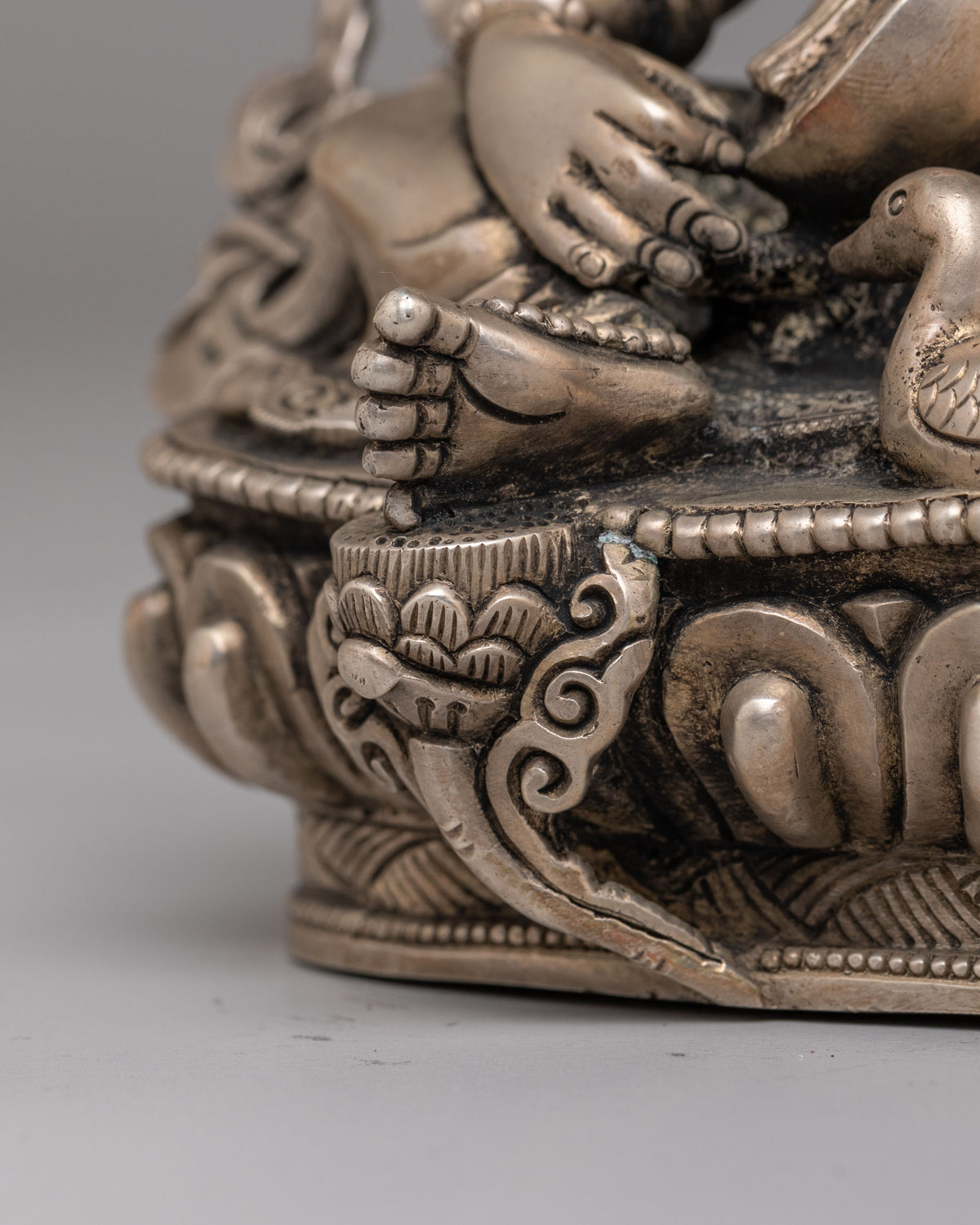 Sacred Saraswati Statue | Hindu Goddess of Knowledge
