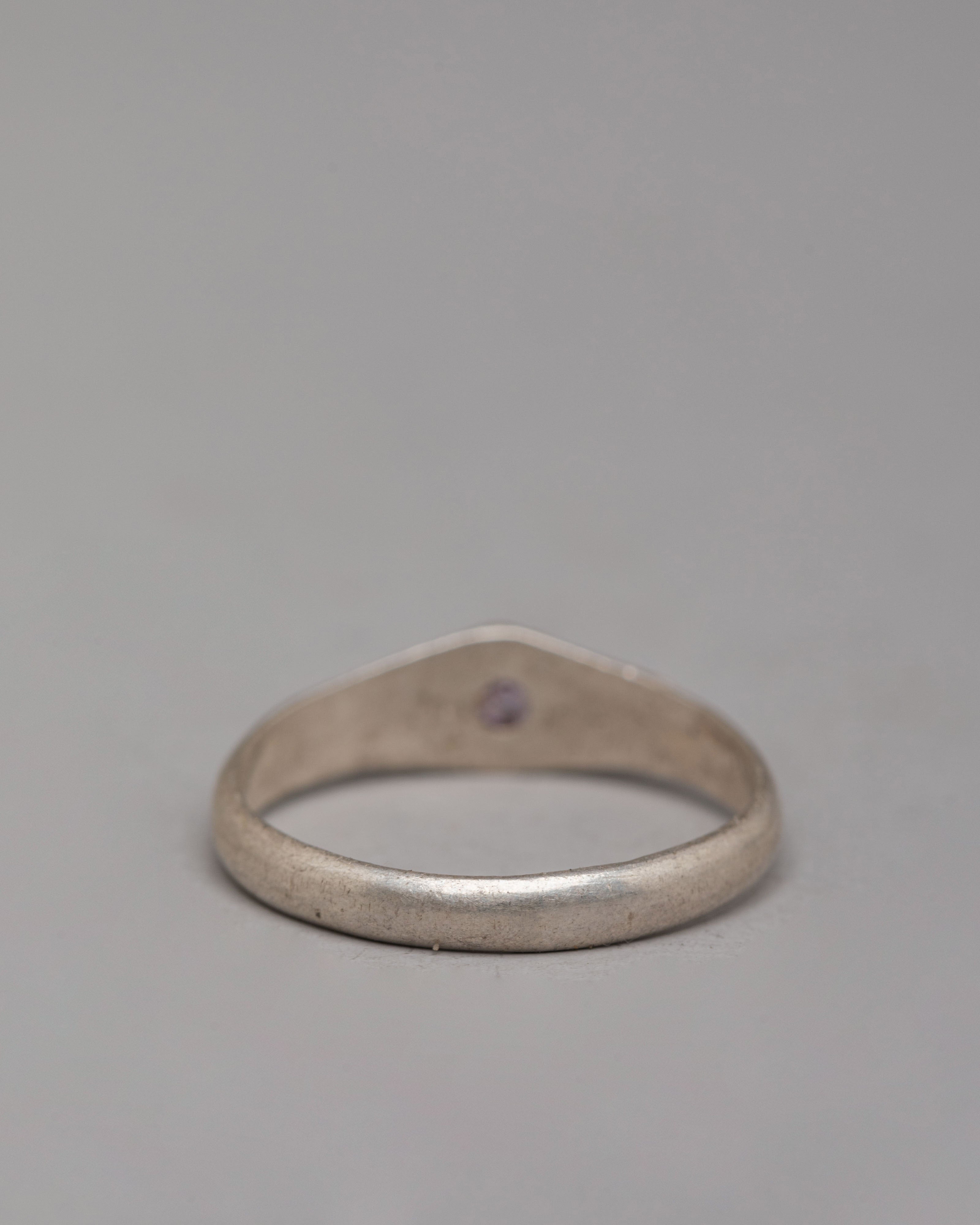 Handcrafted Silver Ring | Natural Stone Jewelry