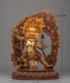 Handcrafted Statue of Vajrapani | Himalayan Art Work