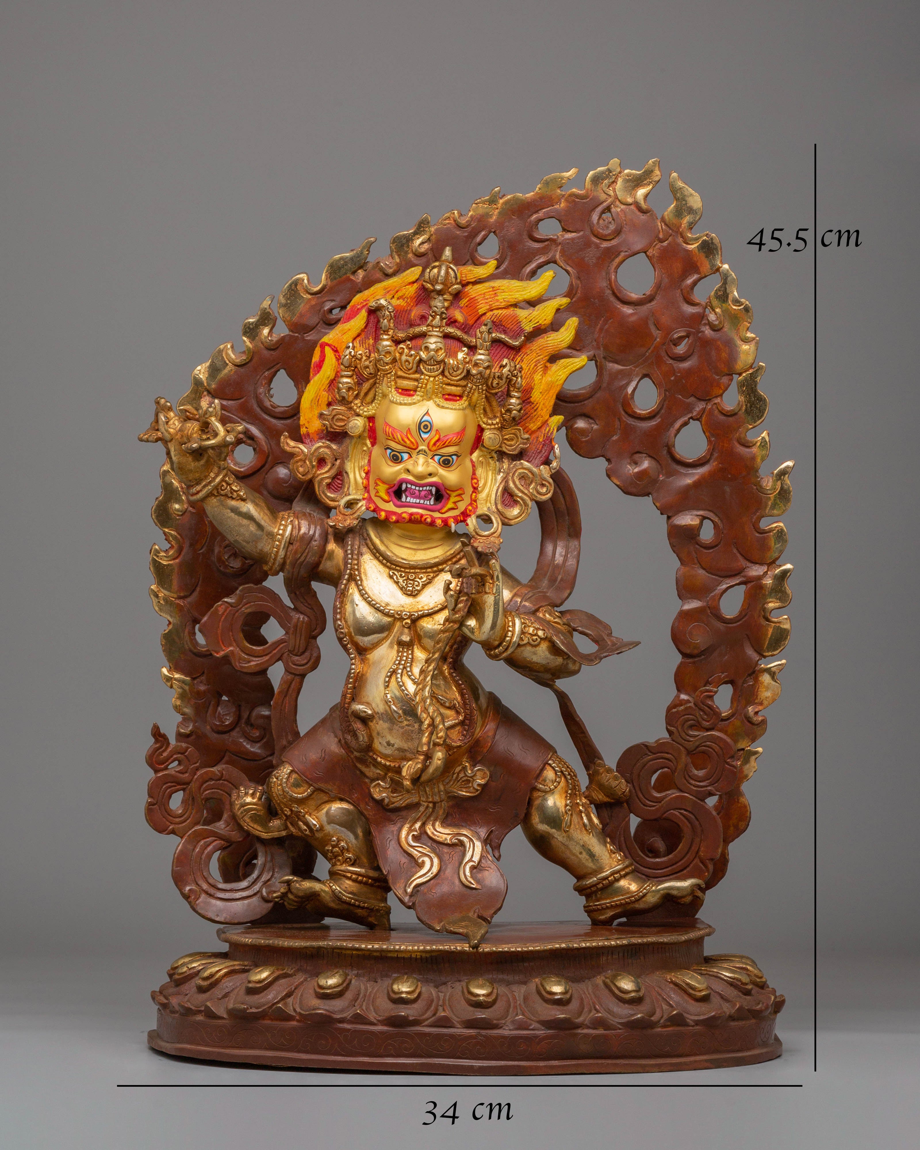Handcrafted Statue of Vajrapani | Himalayan Art Work
