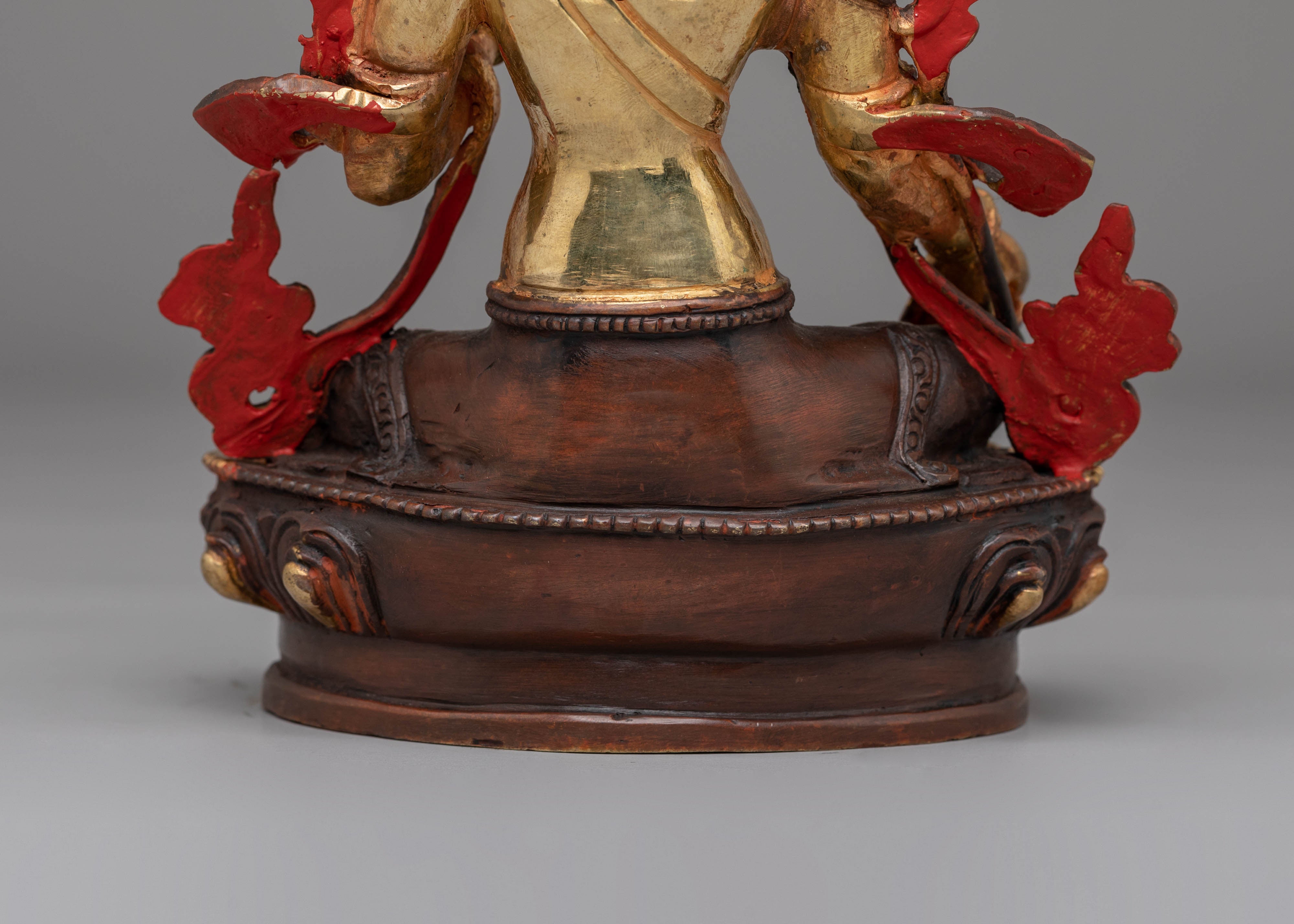 Green Tara Handcrafted Tibetan Sculpture | Himalayan Spiritual Art