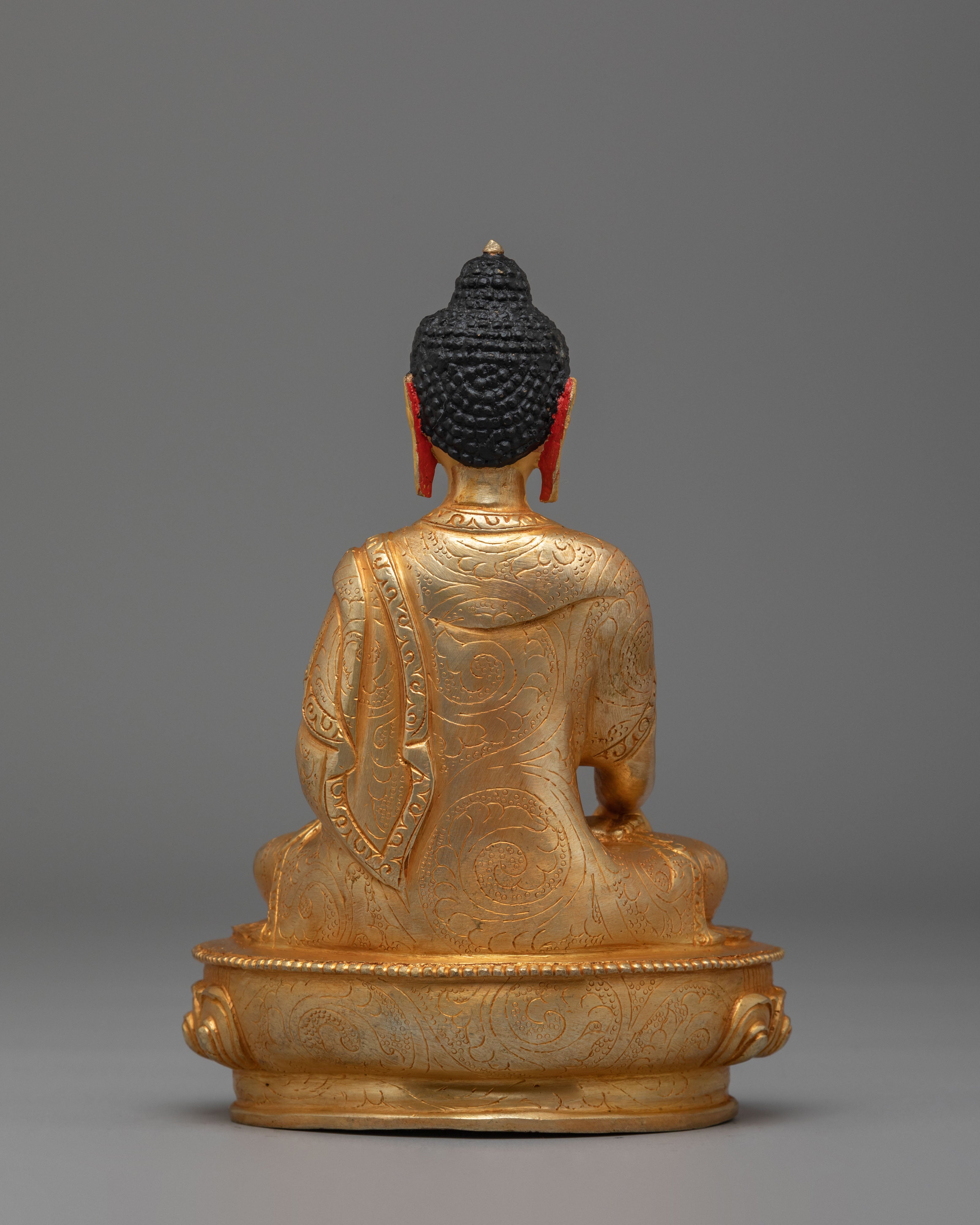 Sacred Shakyamuni Buddha Figure | A Symbol of Peace and Enlightenment