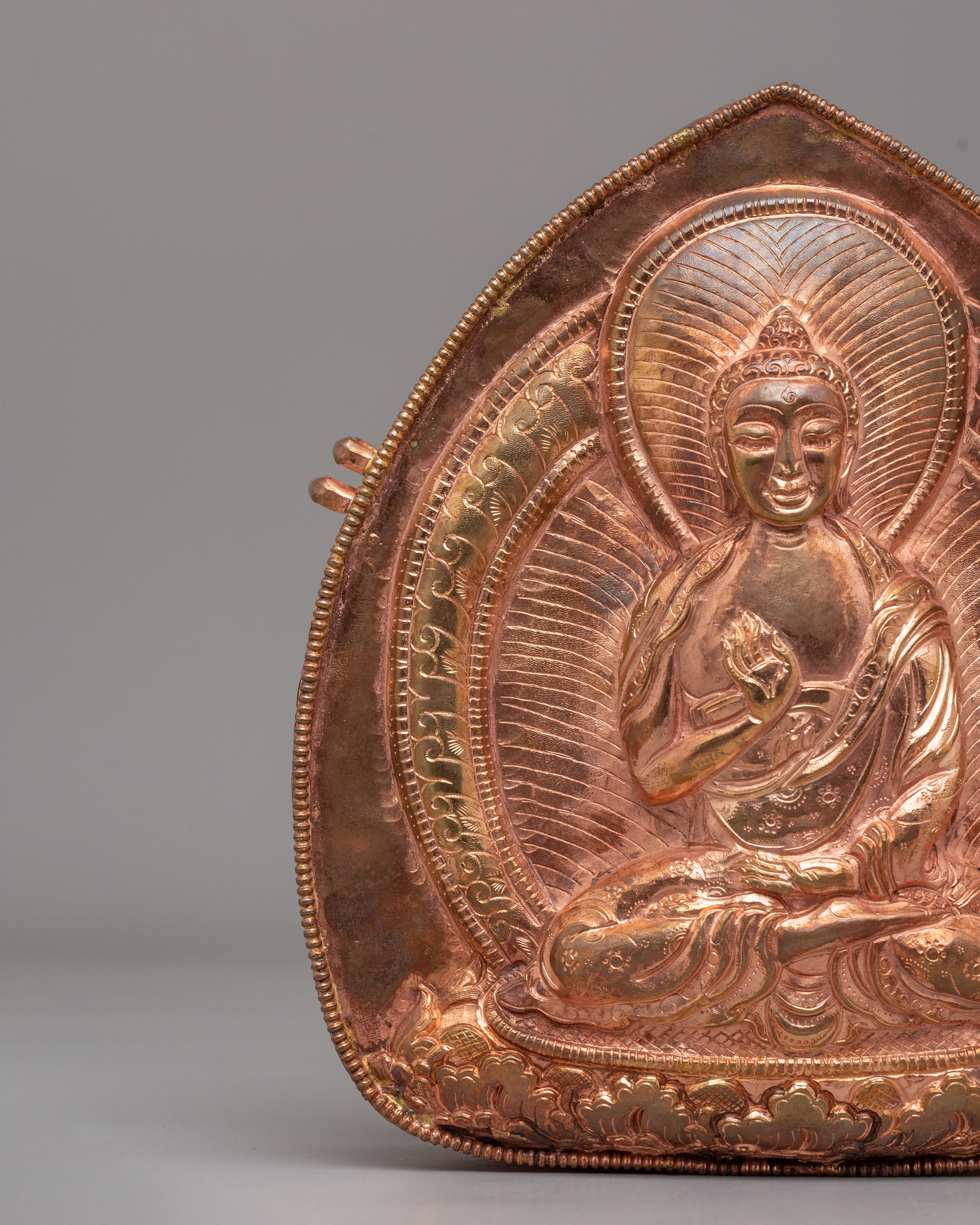 Tibetan Amogasiddhi Ghau Box | A Sacred Tibetan Prayer Amulet