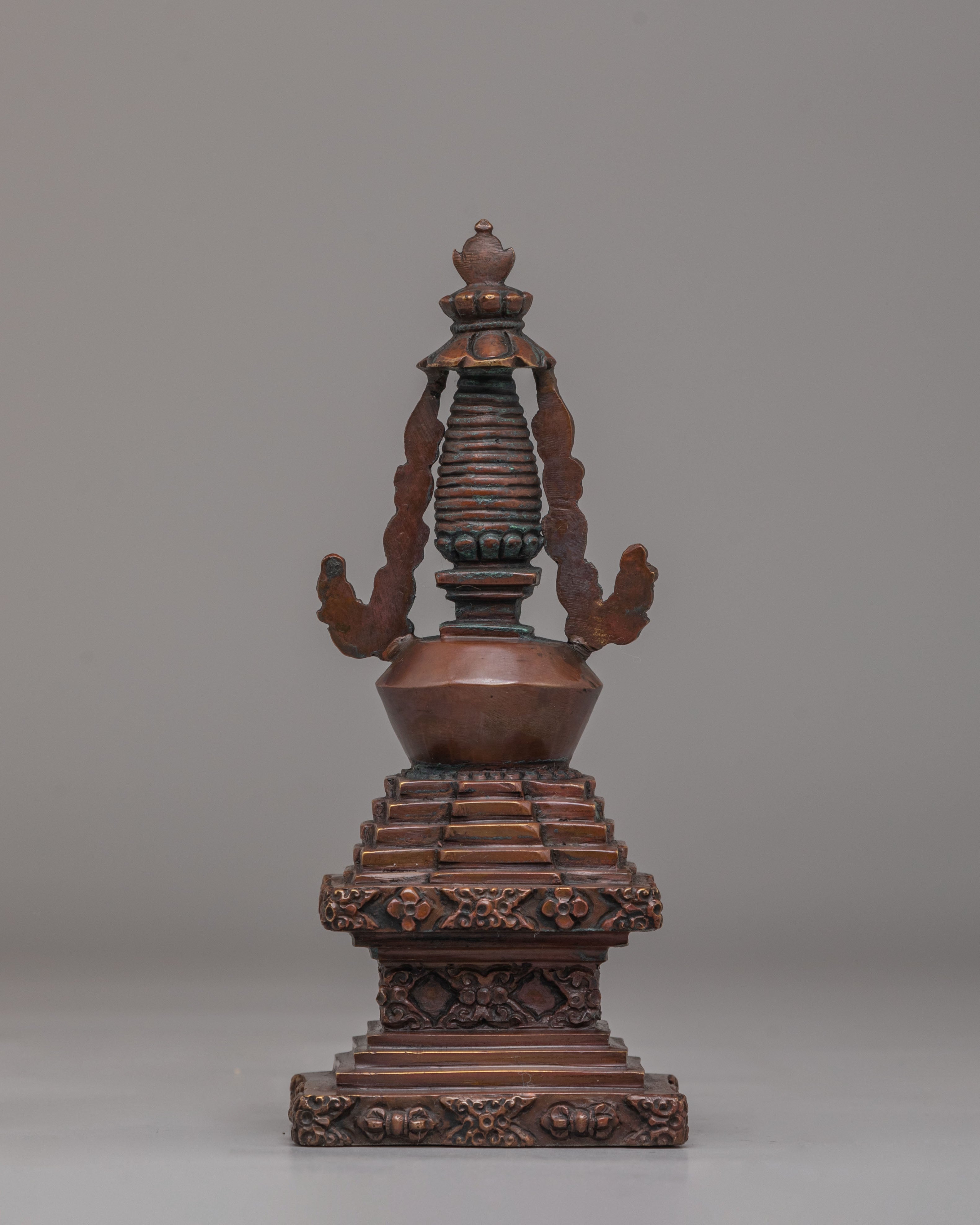 Tibetan Descent from Heaven Stupa | Symbol of Enlightenment