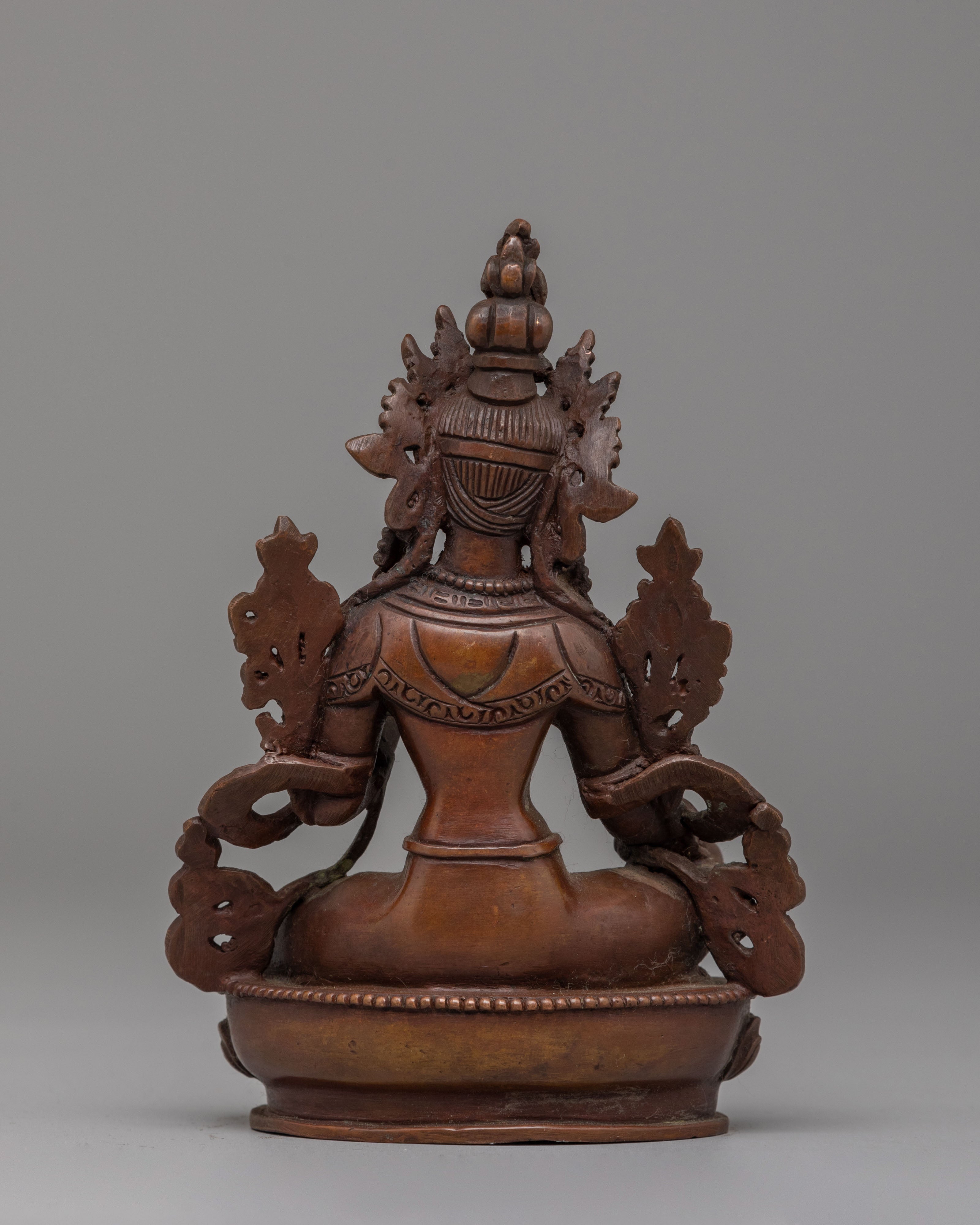 Sacred Green Tara Bodhisattva Statue | Tibetan Goddess of Compassion