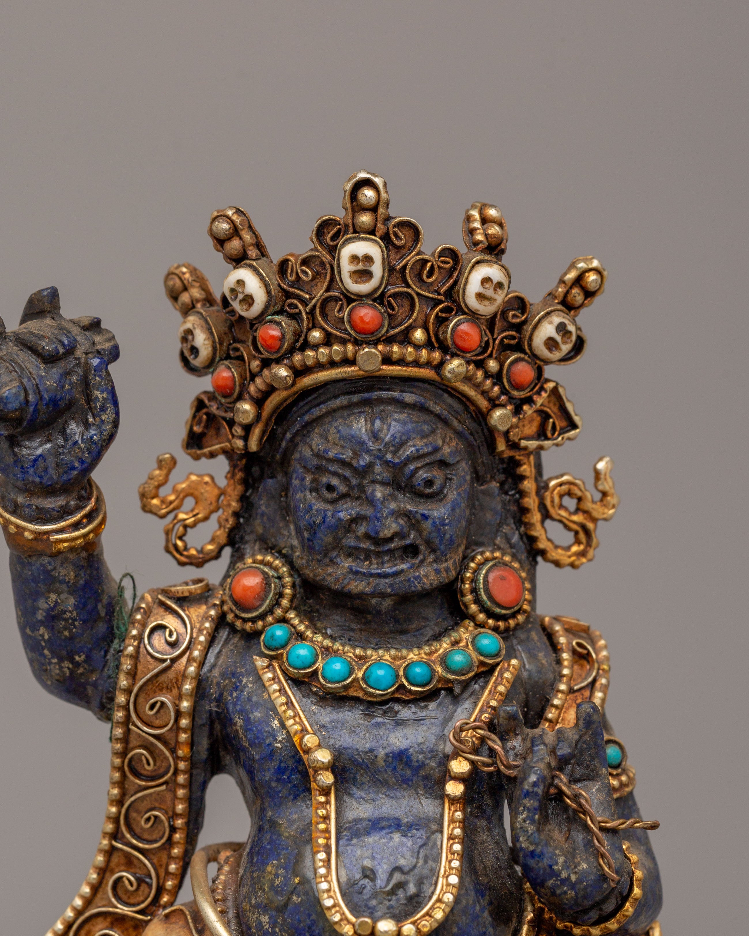 Vajrapani Protector Deity Statue | Spiritual Tibetan Art