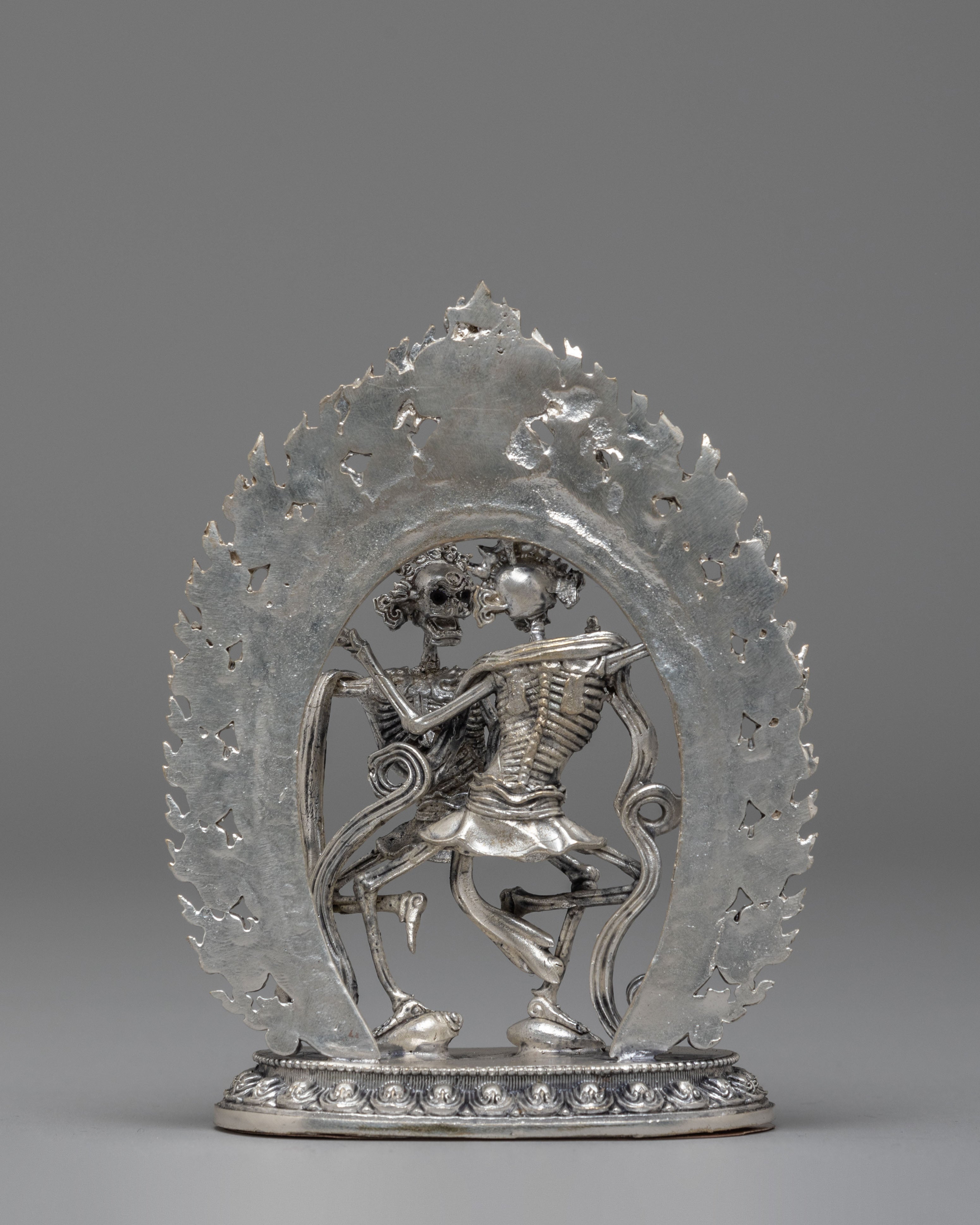 Buddhist Chittipati Sculpture | Tibetan Tantric Protector Deity Figurine