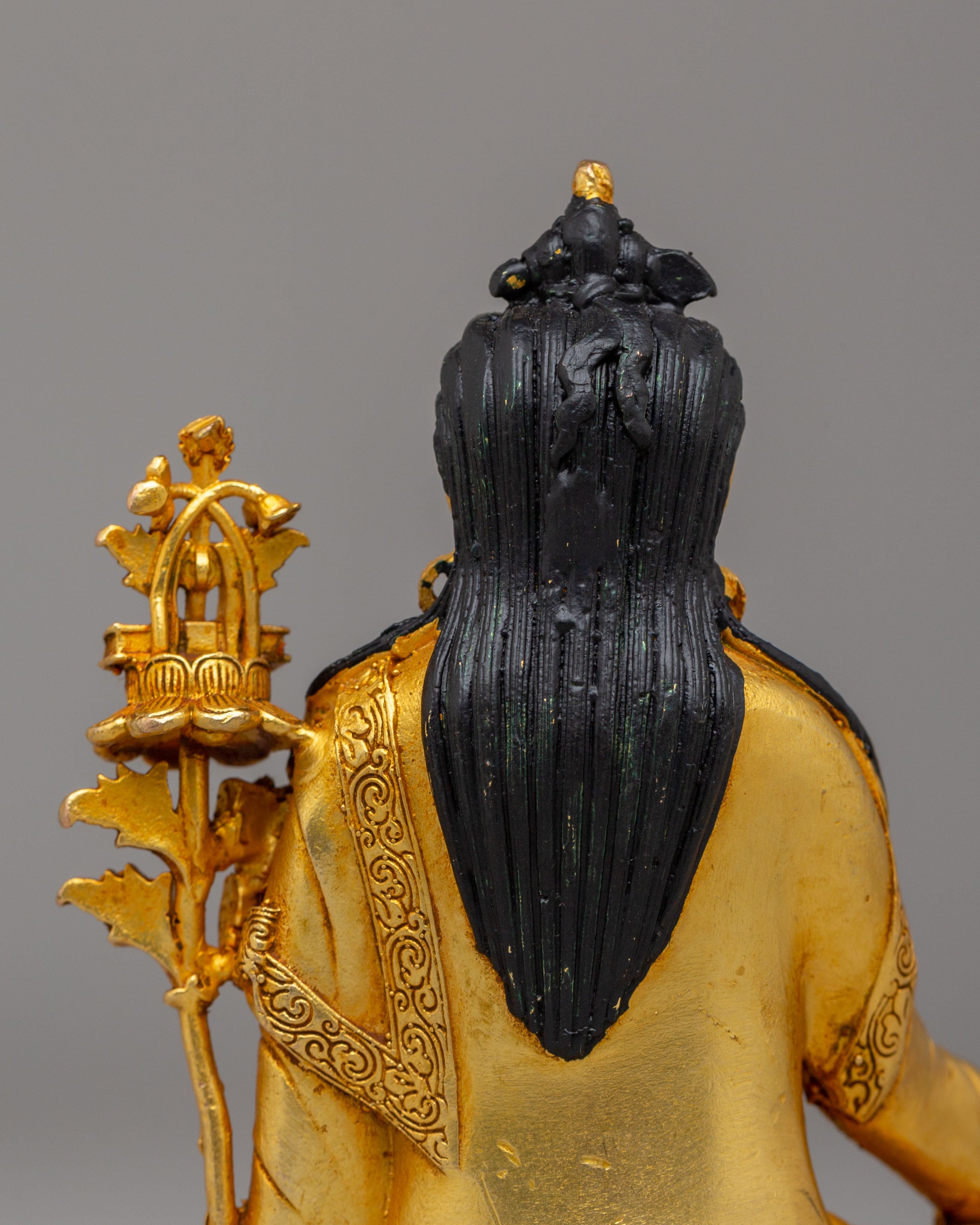 Traditional Jigme Lingpa Statue | Buddhist Guru Sculpture