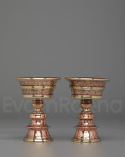 Butter lamp Set