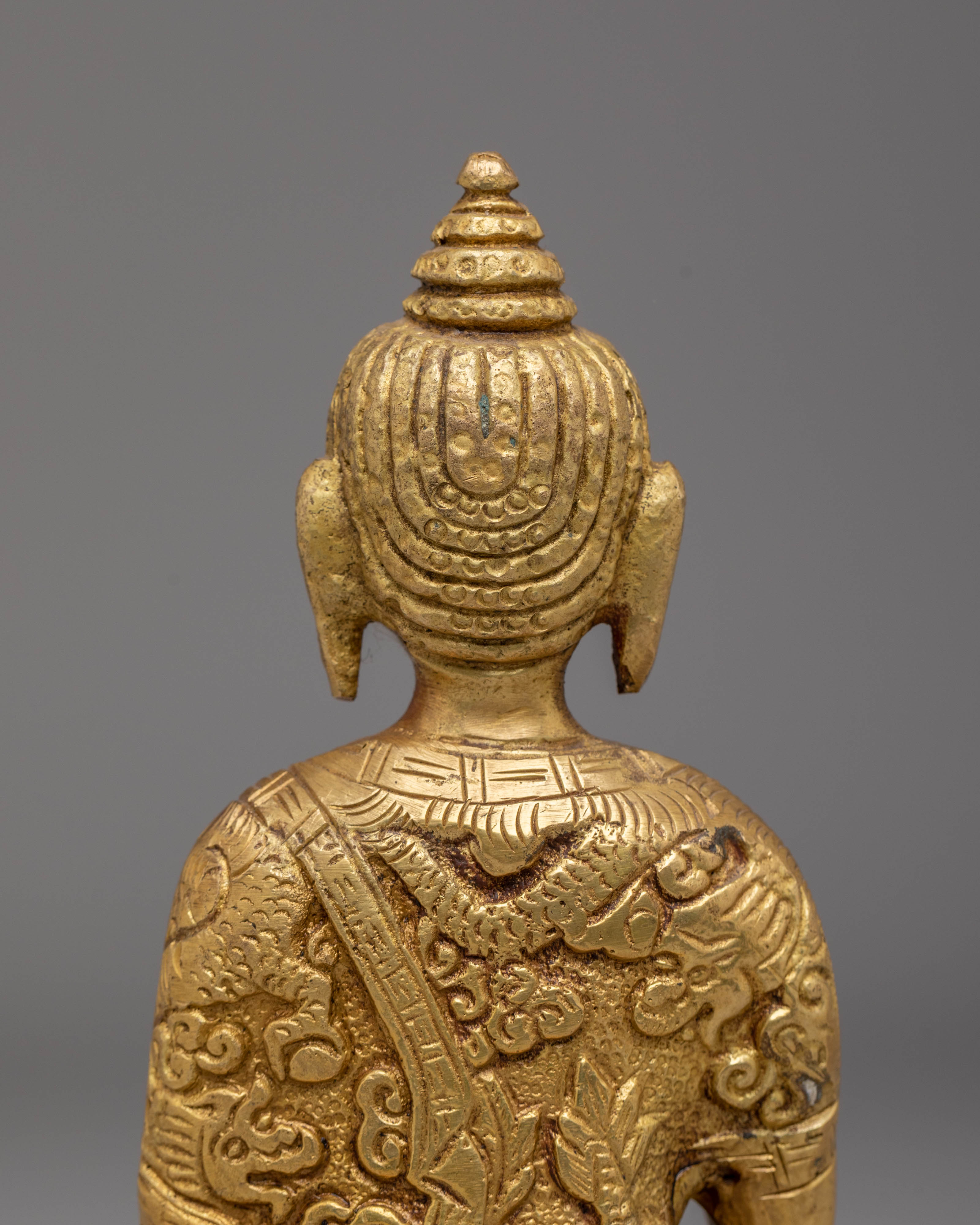 Handmade Amogasiddhi Buddha Statue | Symbol of Fearlessness and Enlightened Action