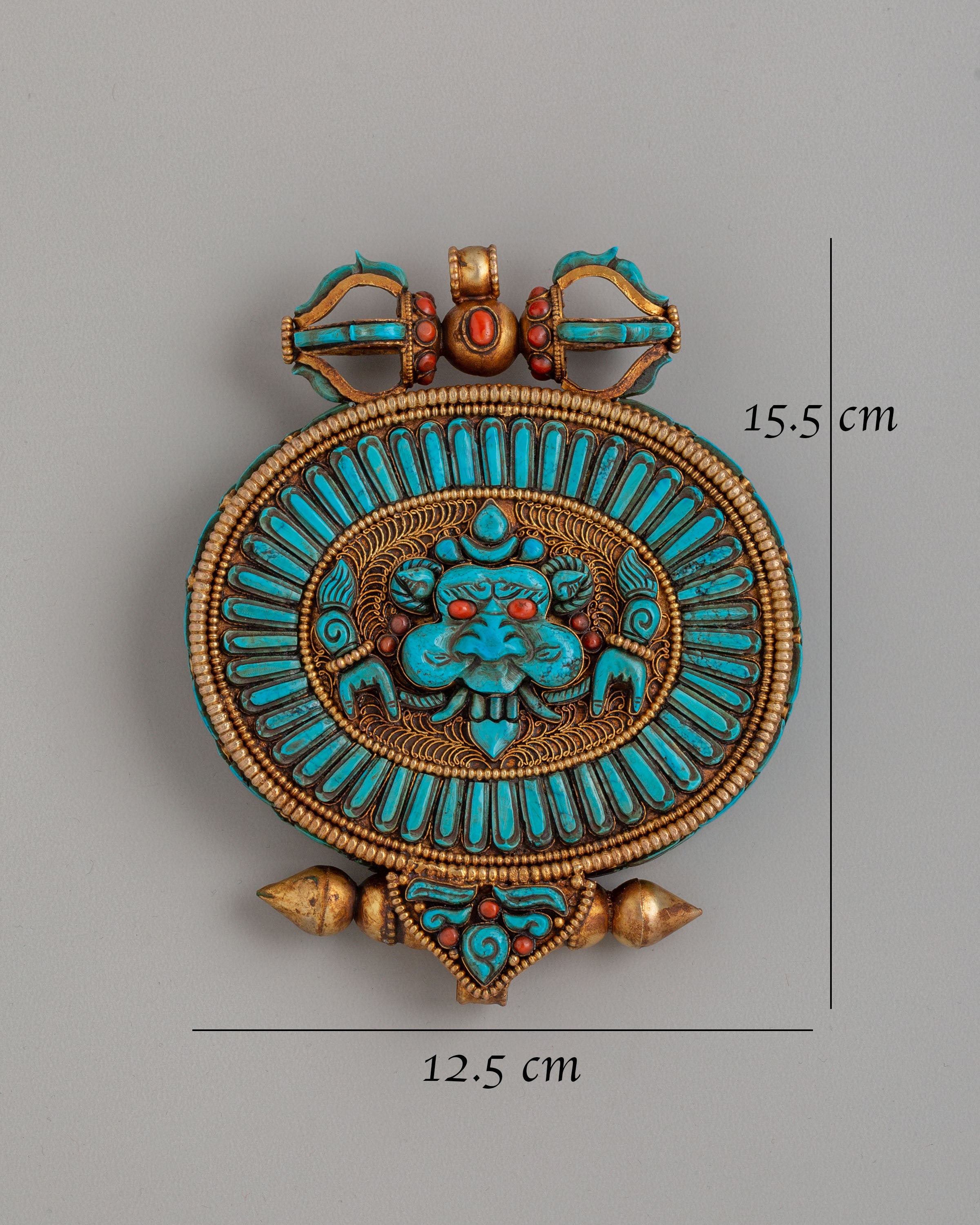 Traditional Cheppu Ghau Box Locket | Spiritual Jewelry for Protection