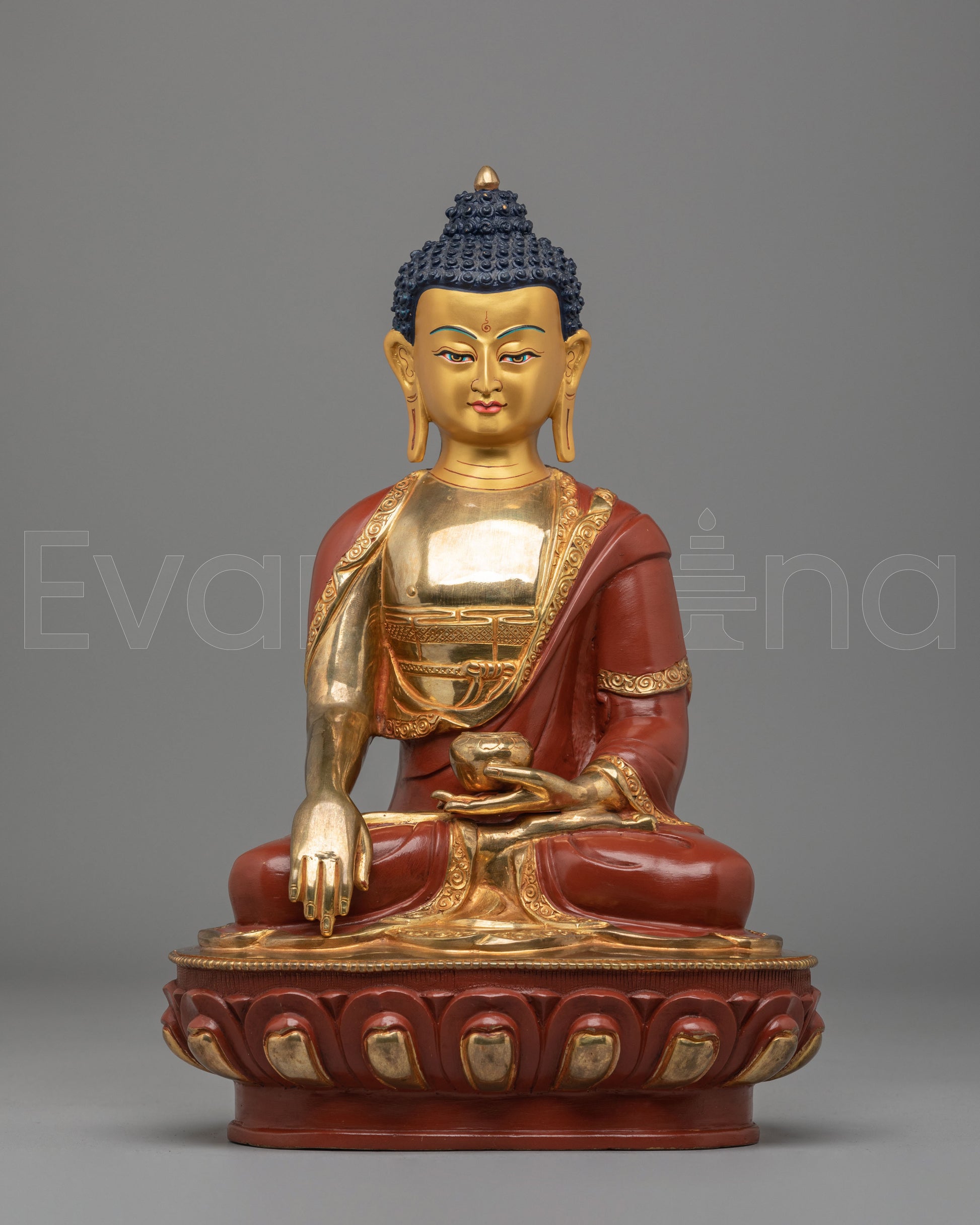 Handmade Altar Buddha Shakyamuni Statue