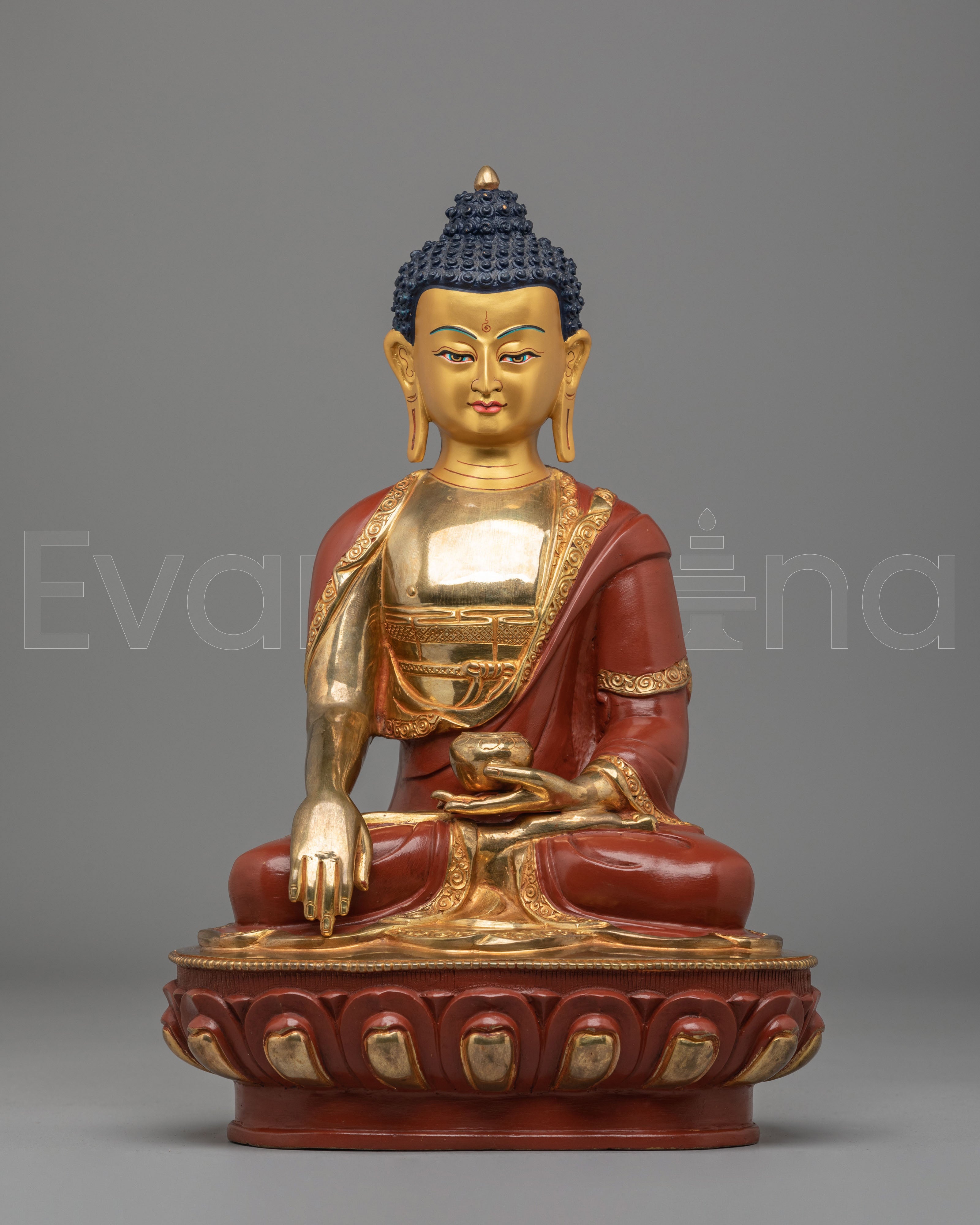 Handmade Altar Buddha Shakyamuni Statue