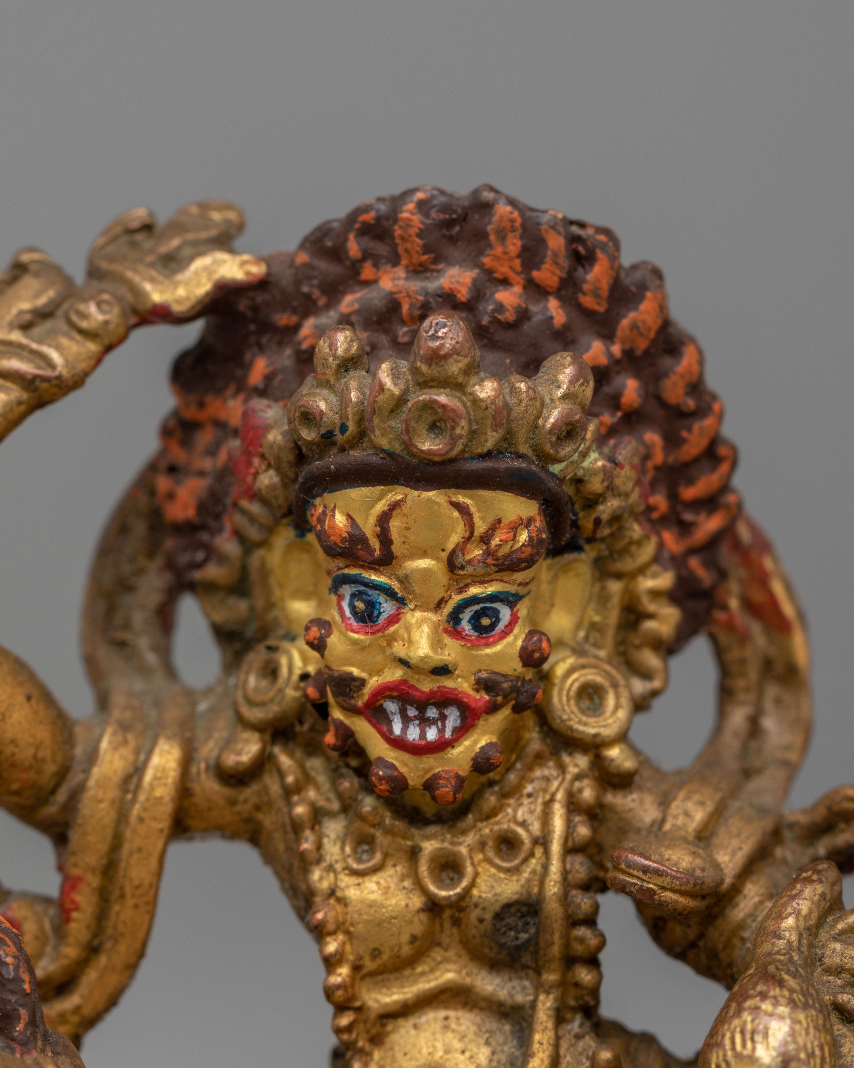 Himalayan White Dzambhala Statue | Symbol of Abundance