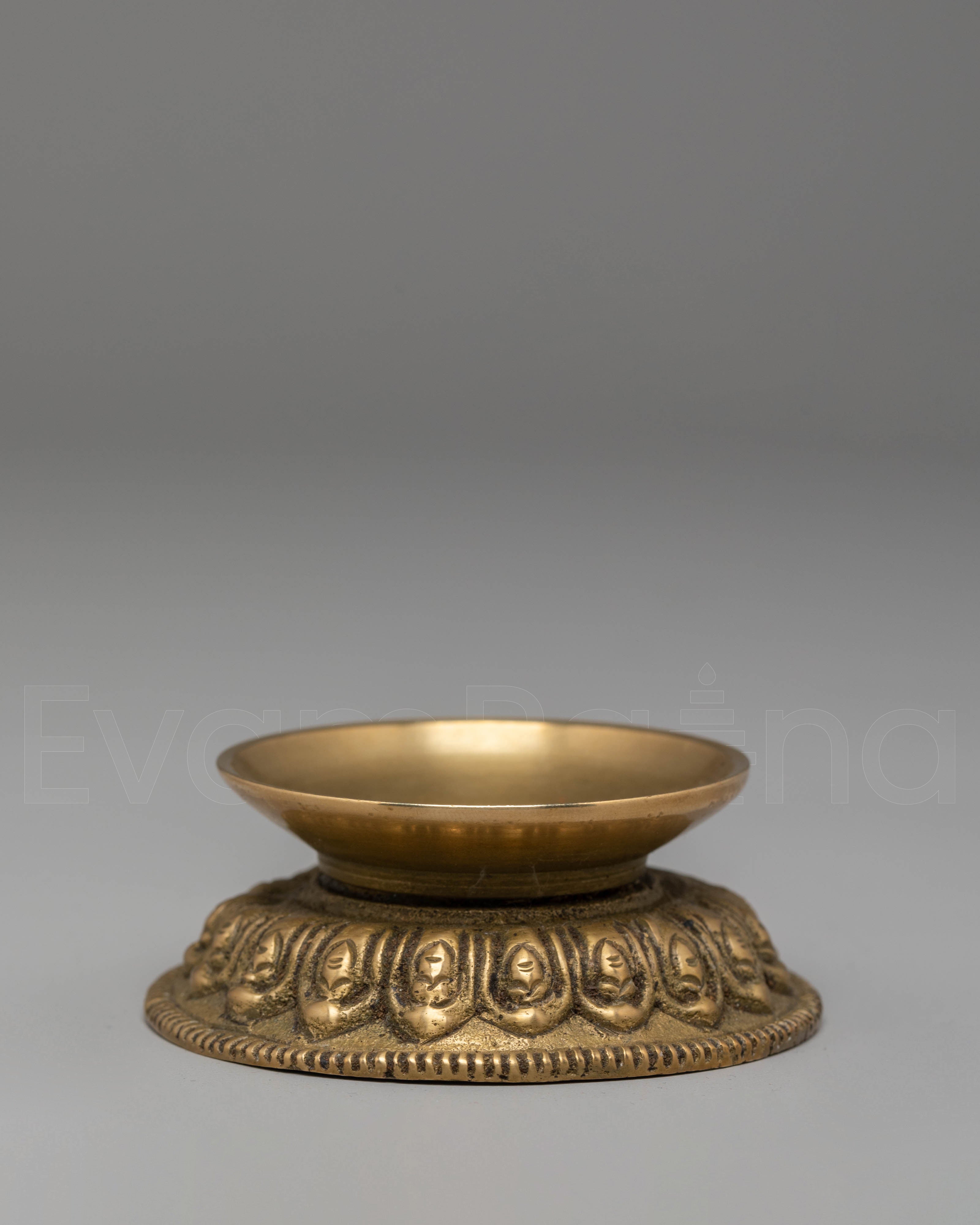 Handcrafted Oil Lamp for Rituals