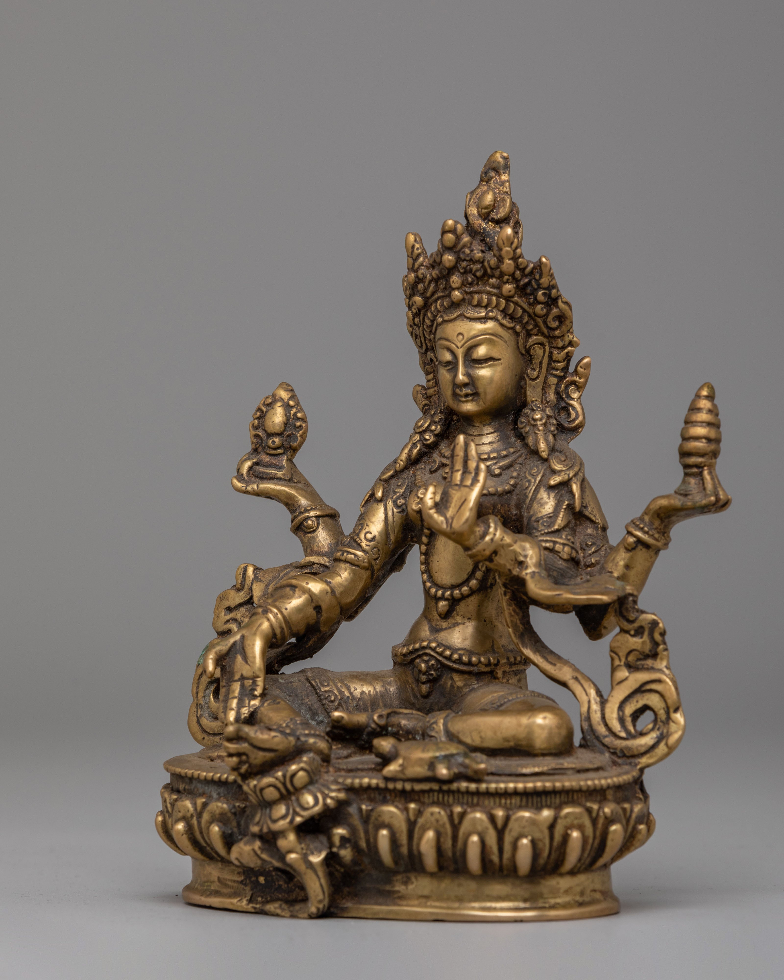 Handcrafted Lakshmi Statue | Hindu Goddess of Wealth