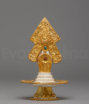 Electro Silver Plated Torma for Offering