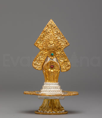 Electro Silver Plated Torma for Offering