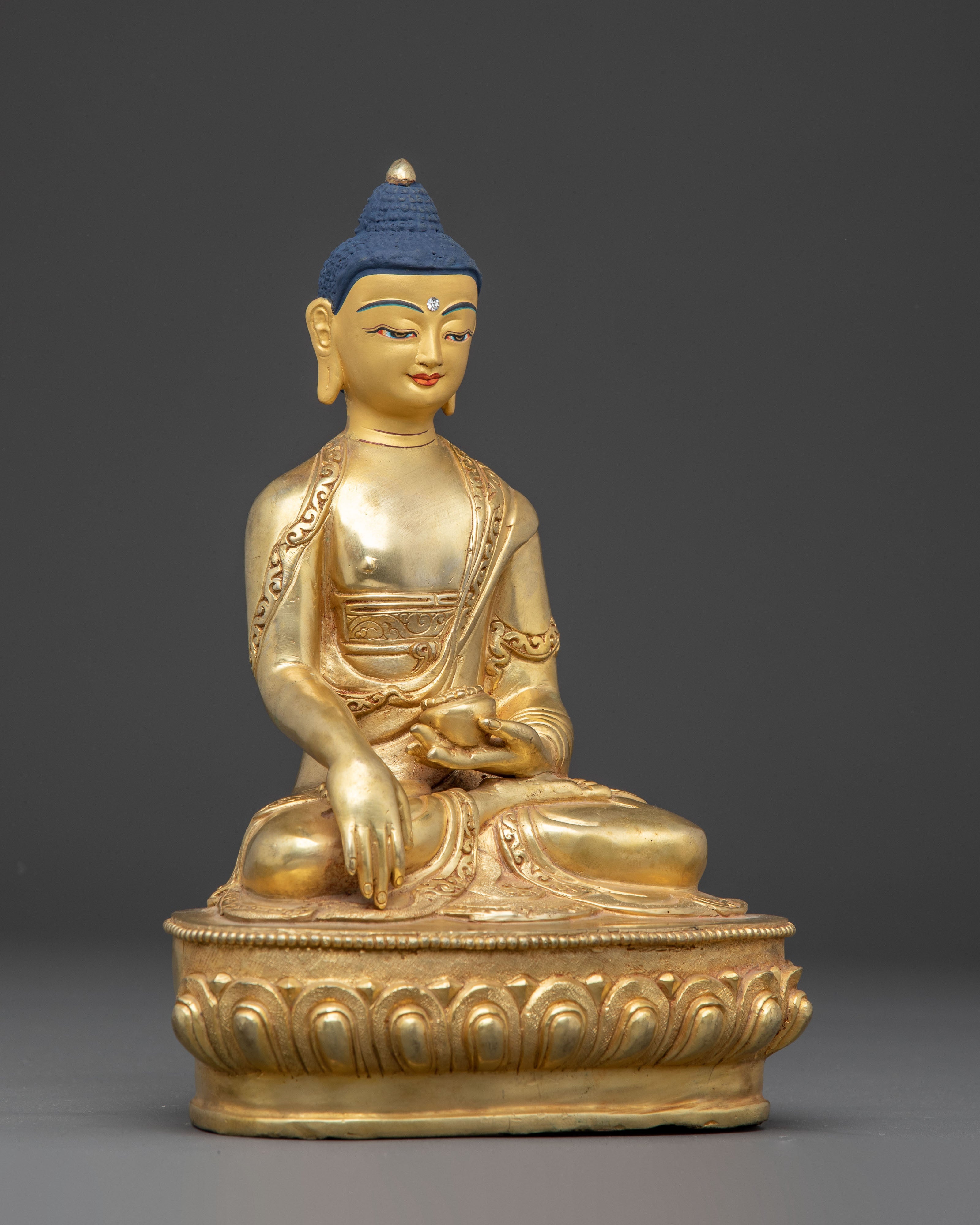 Sacred Shakyamuni Buddha Altar Statue | Enlightenment Buddha Deity