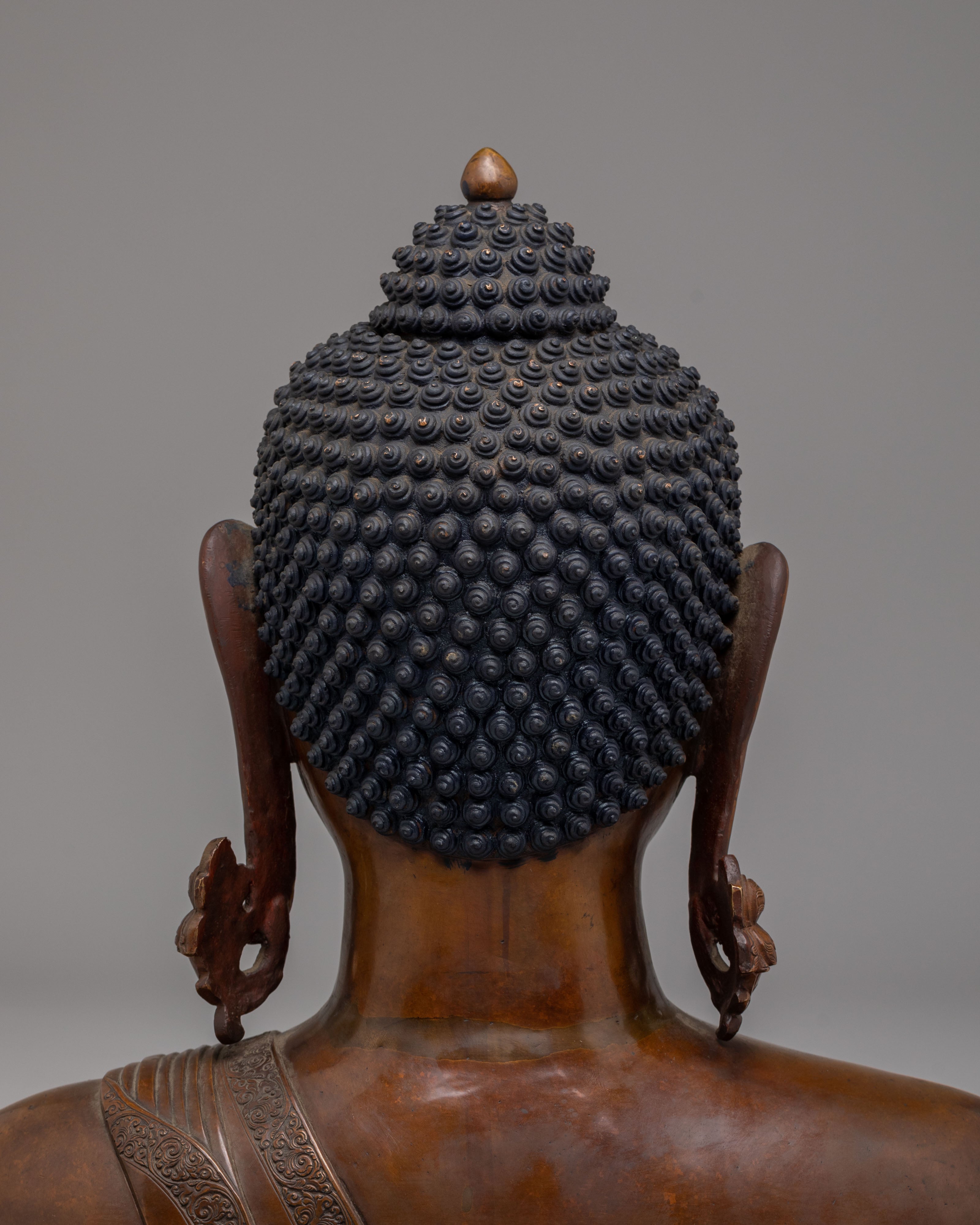 Himalayan Buddha Head Sculpture | Handcrafted Statue for Meditation