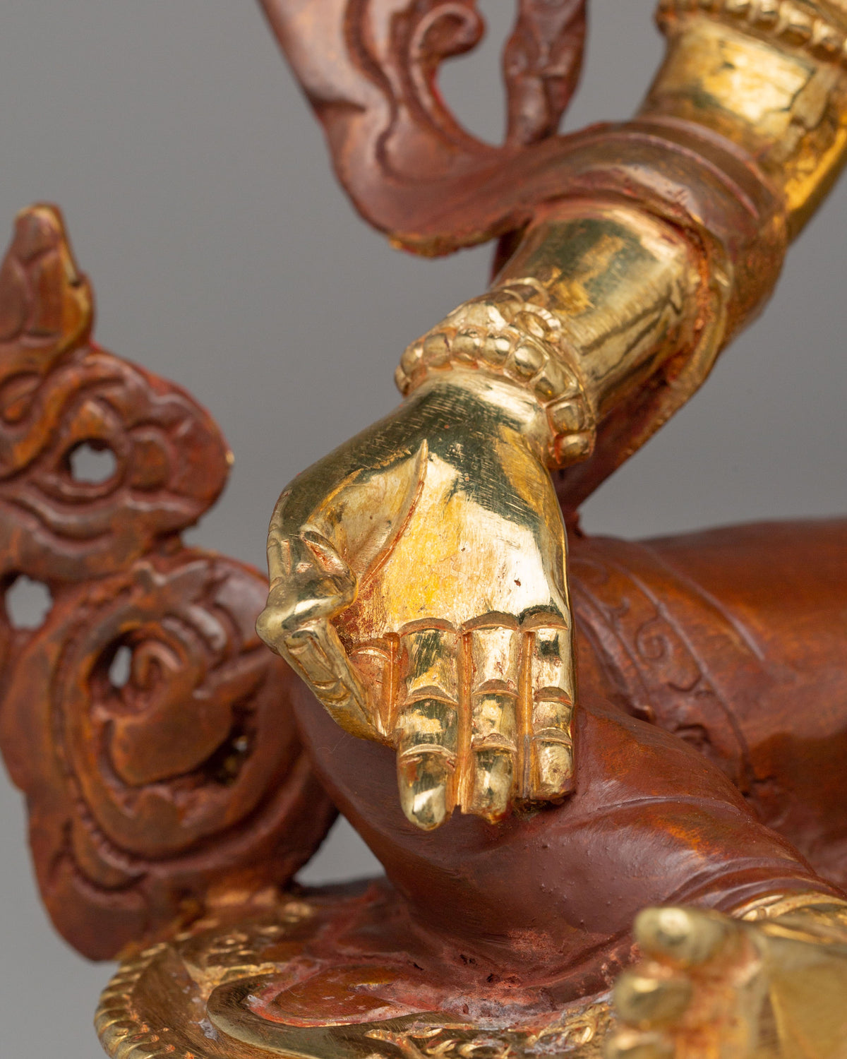 Tibetan Green Tara Goddess Statue | Spiritual Home Decor