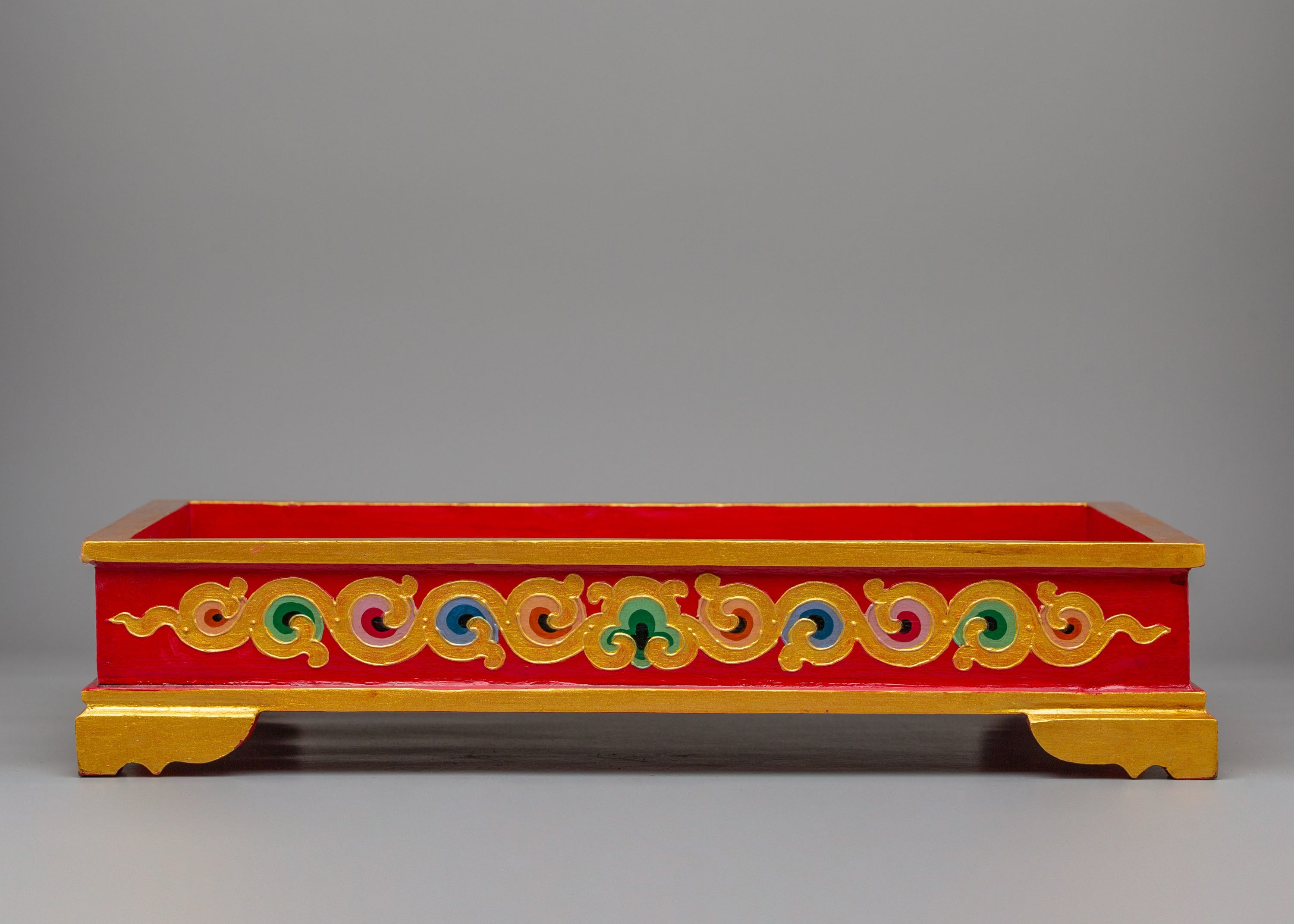 Himalayan Tibetan Tray | Unique Handcrafted Decorative Tray