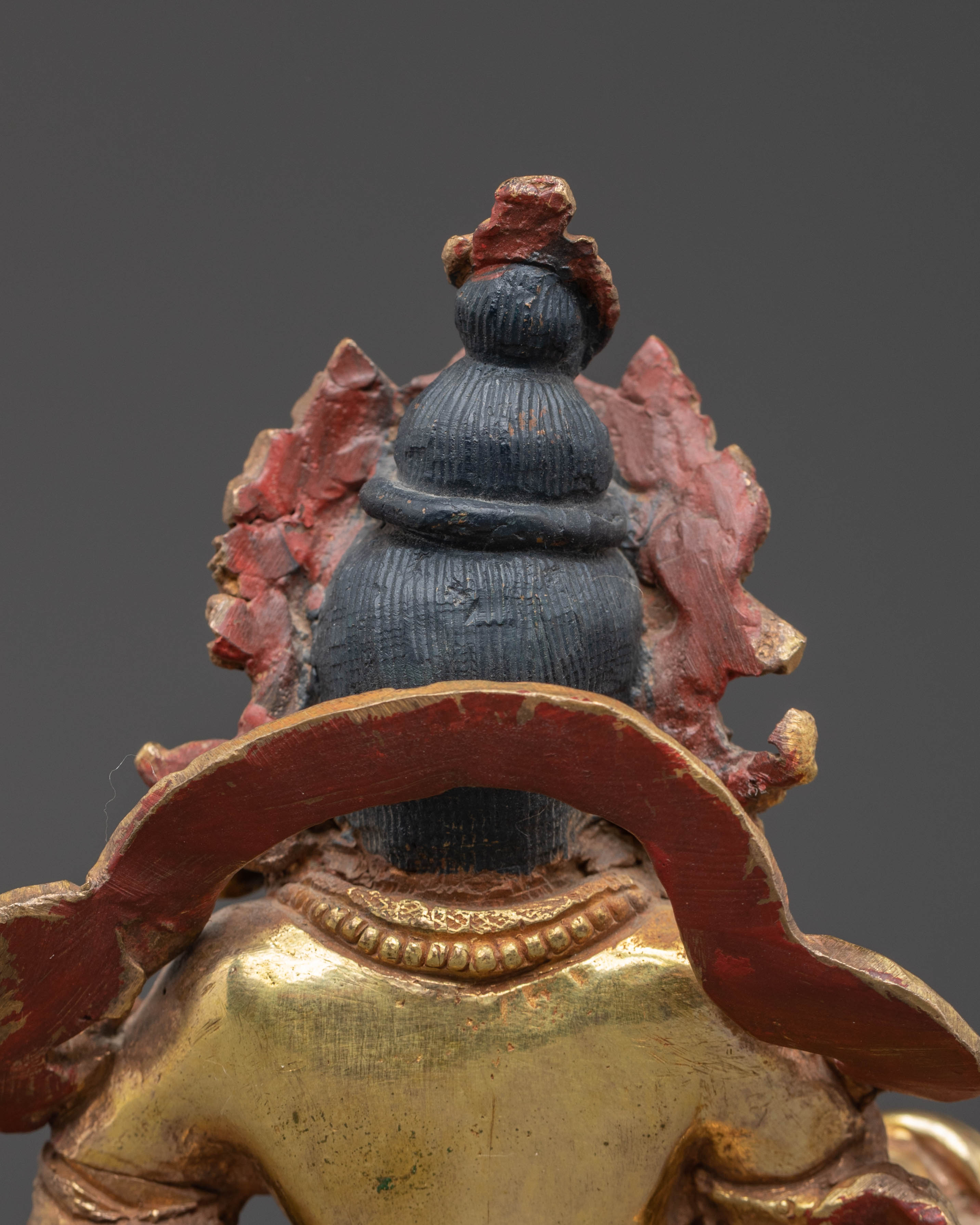 Handcrafted Copper Statue of Dzambhala | Embodiment of Wealth and Prosperity