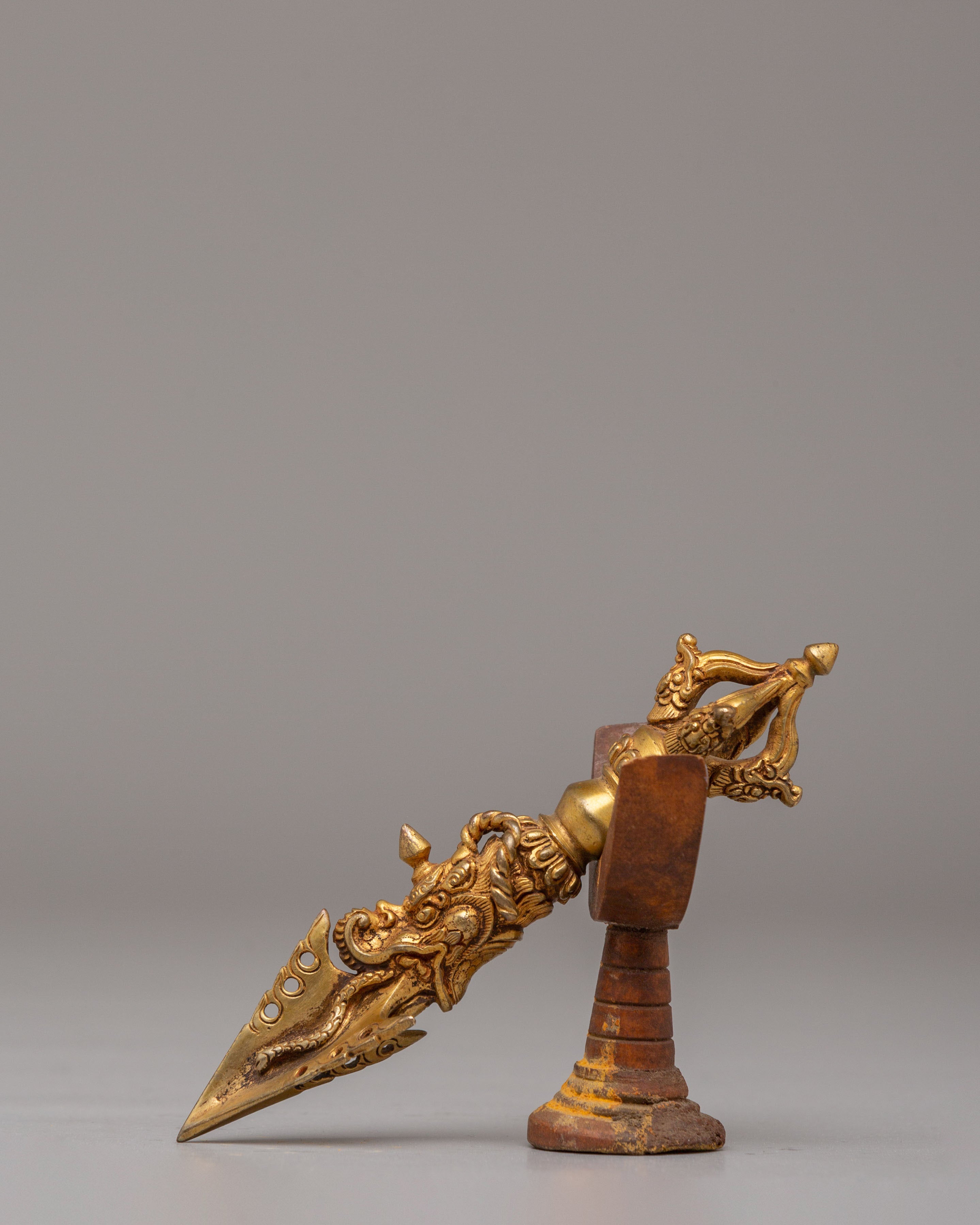 Tantric Buddhist Phurba with Stand | Symbol of Protection