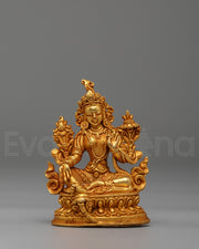 Goddess Green Tara Statue