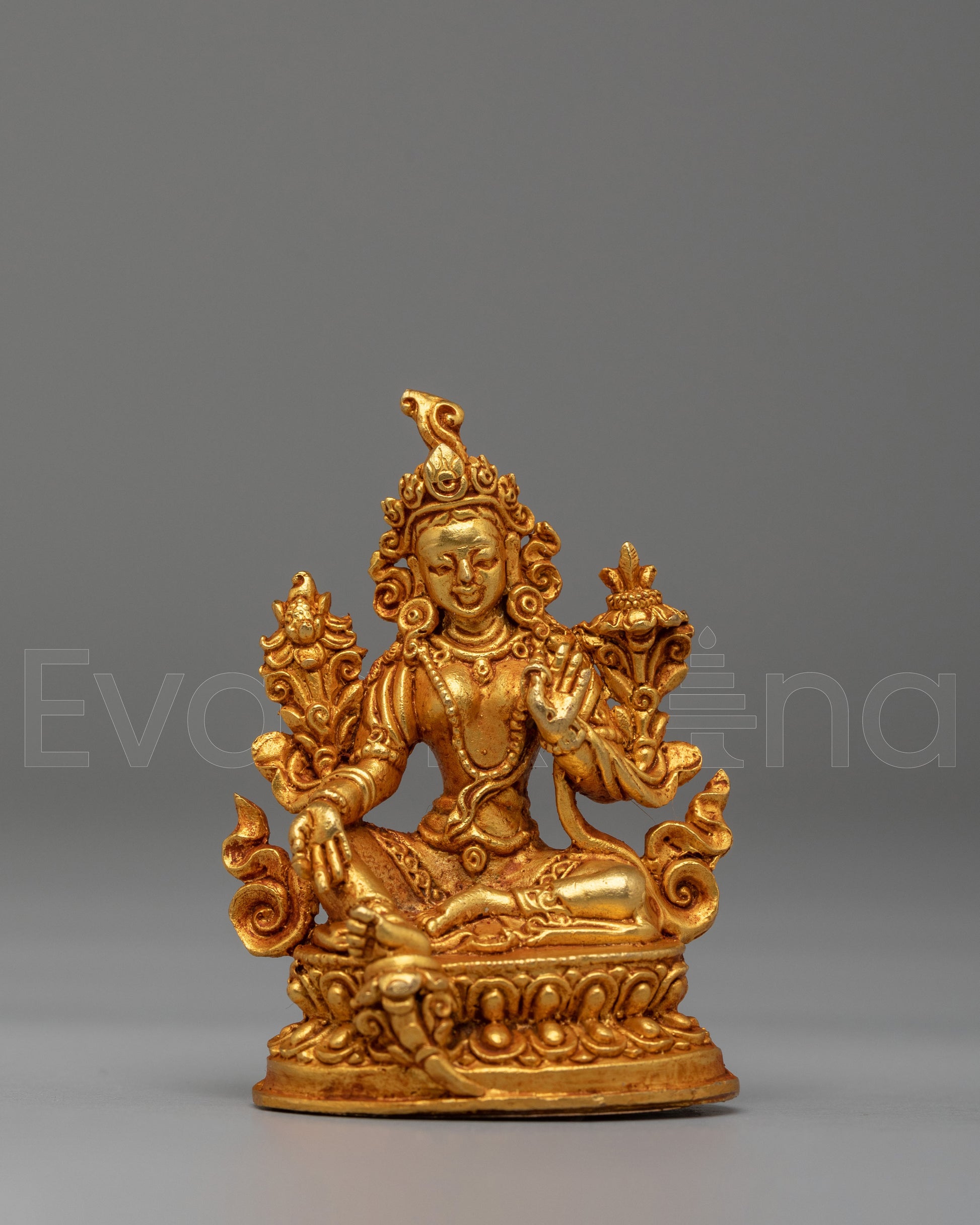 Goddess Green Tara Statue