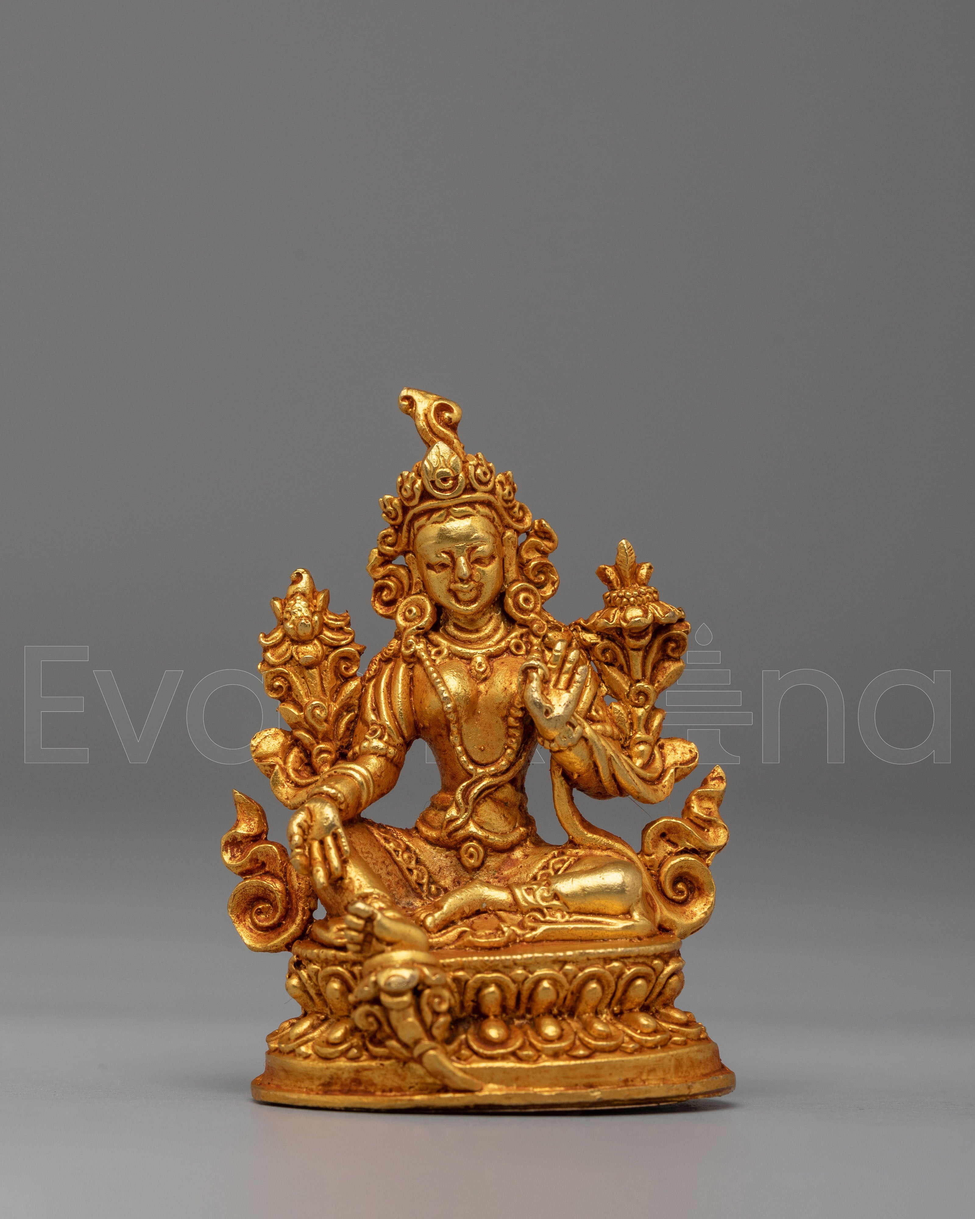 Goddess Green Tara Statue