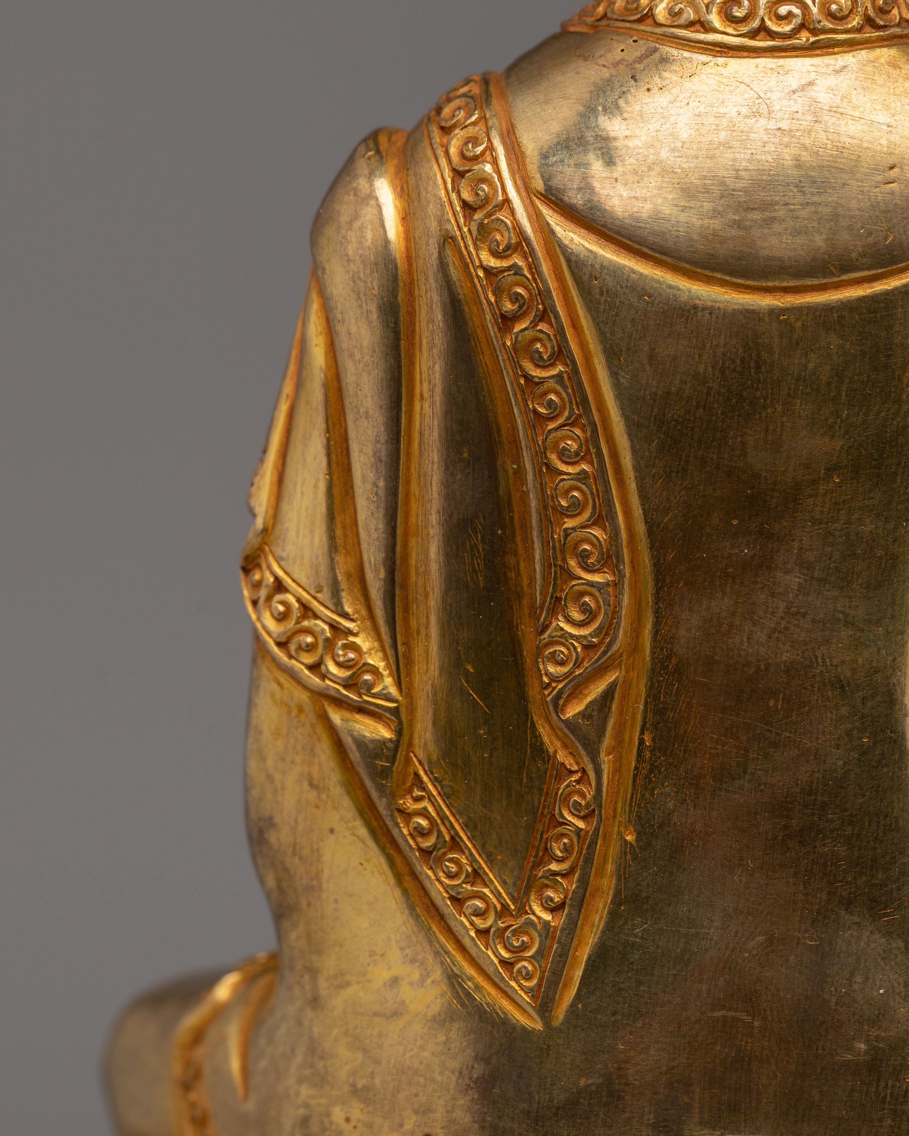 Sacred Ratnasambhava Statue | Himalayan Buddhist Art