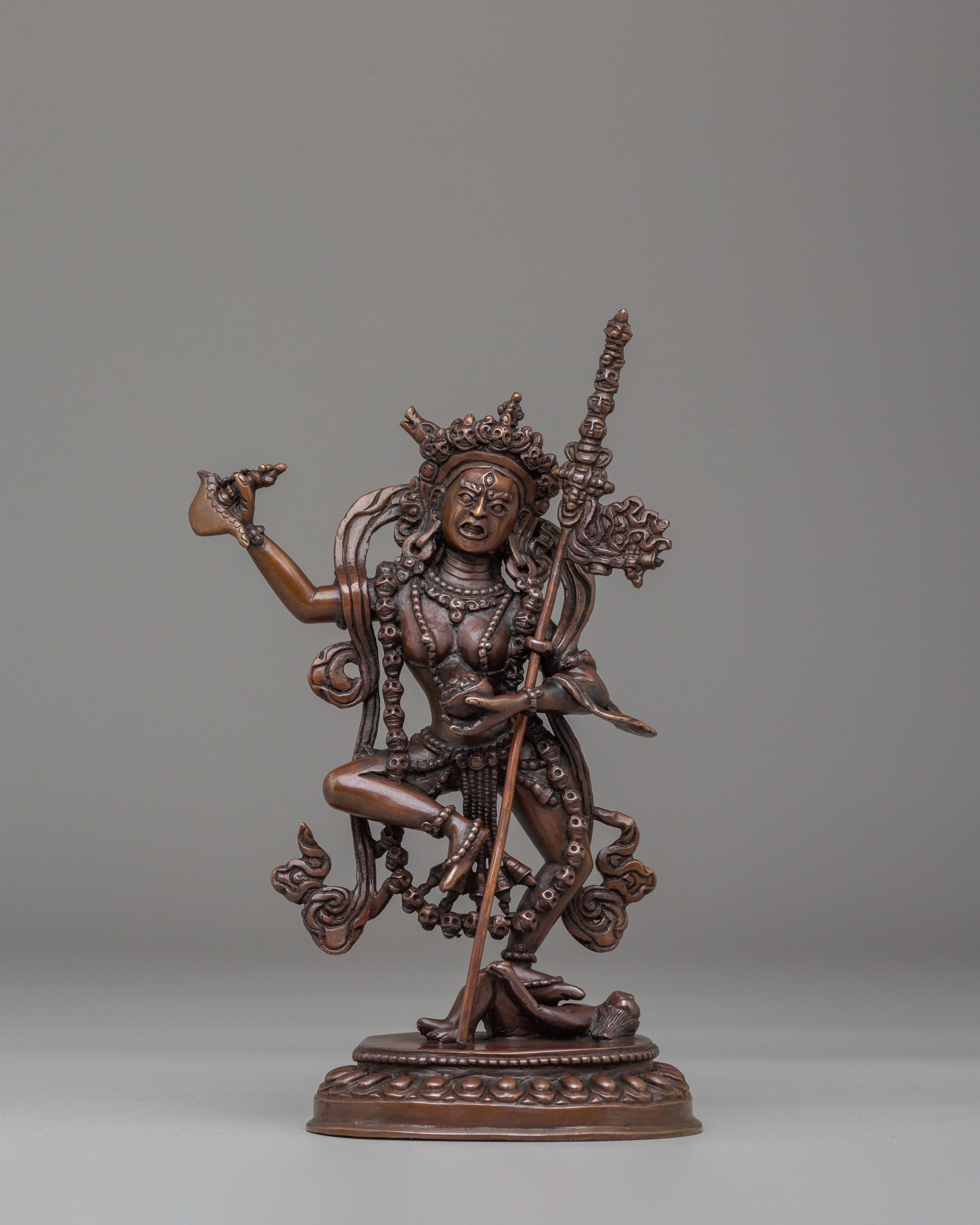Handcrafted Dorje Phagmo Buddhist Statue | Spiritual Protection Deity