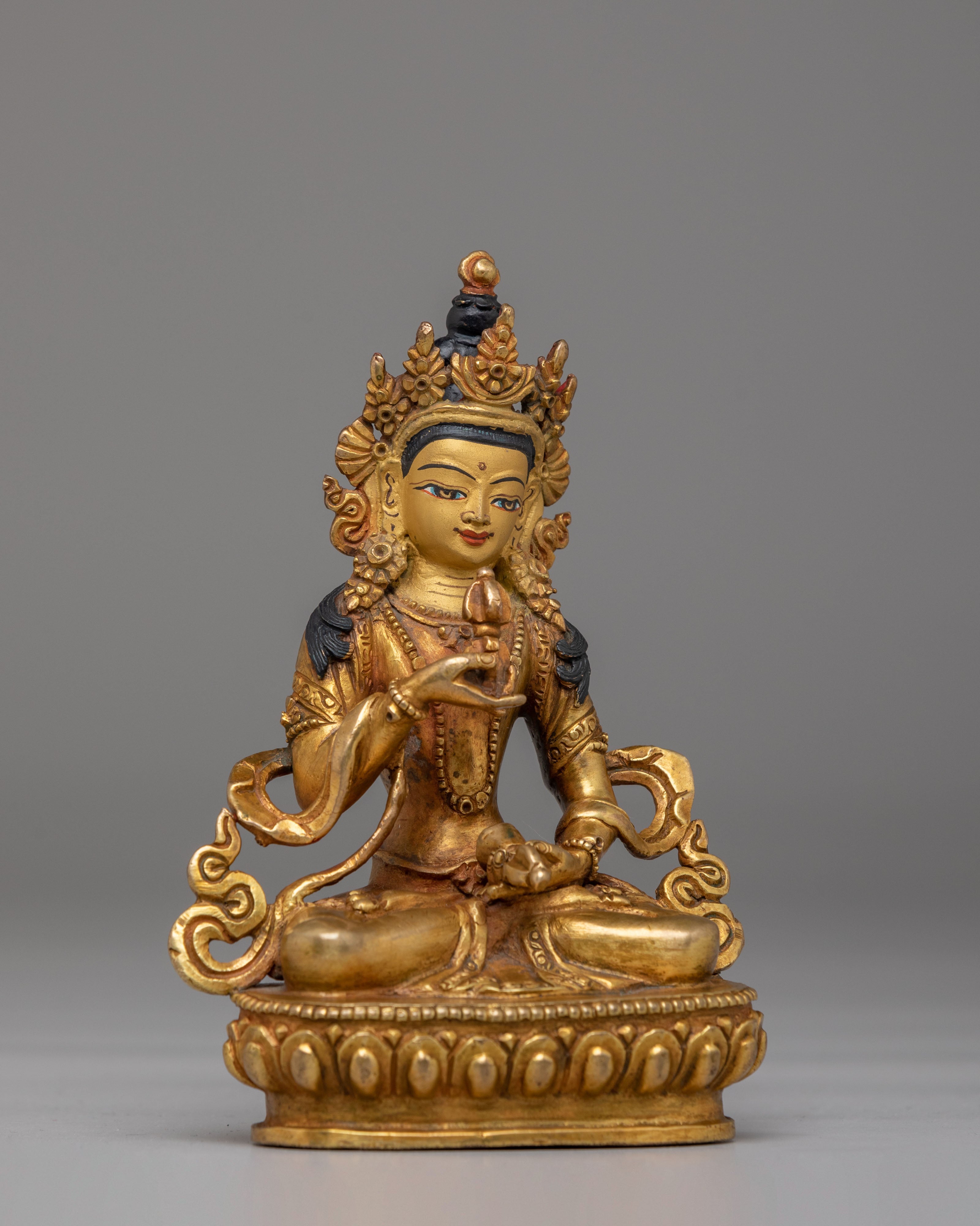 Buddhist Vajrasattva Sculpture | Handcrafted Tibetan Art