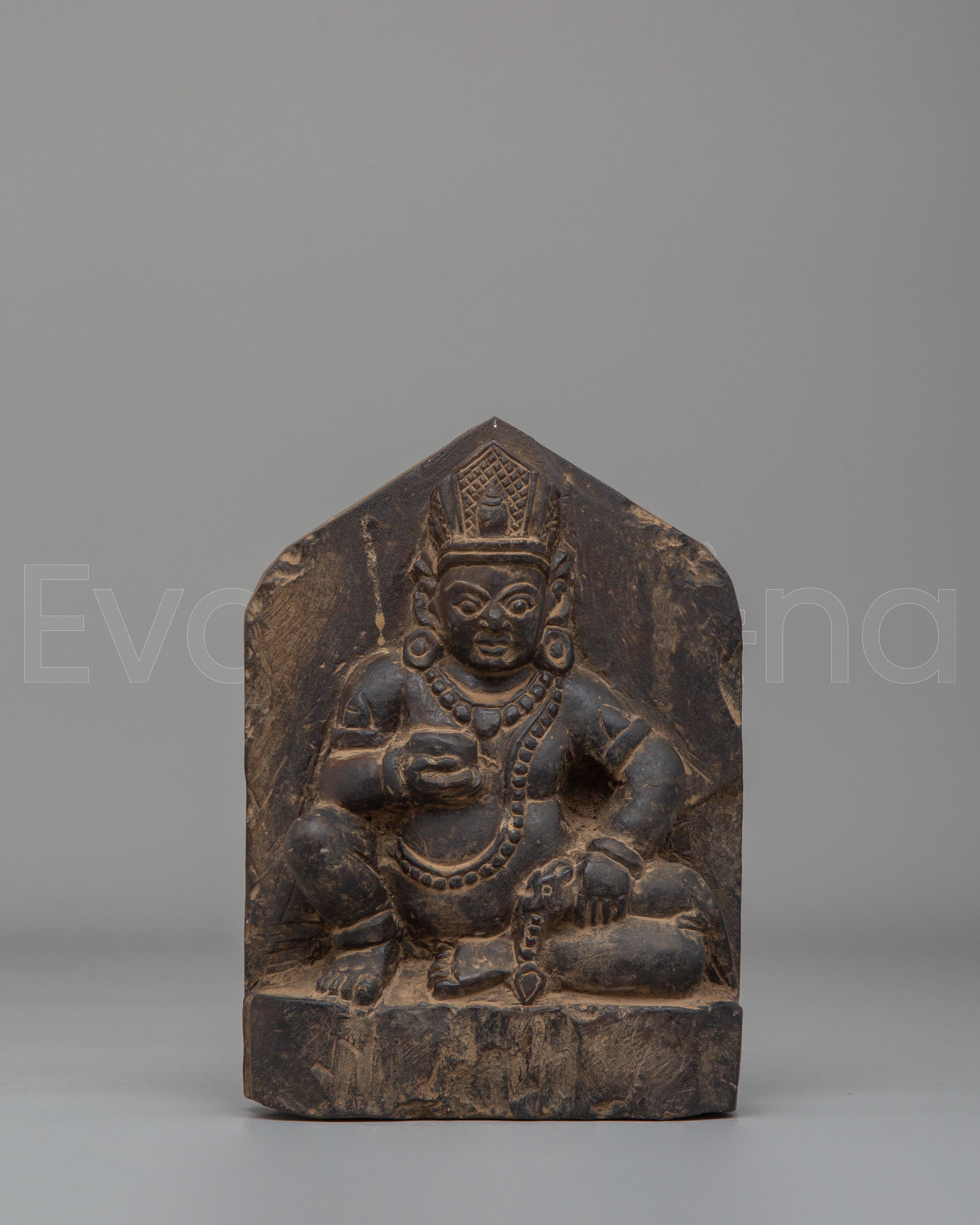 Dzambhala Wealth Protector Deity Statue 