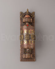 Spiritual Dharma Mantra Prayer Wheel