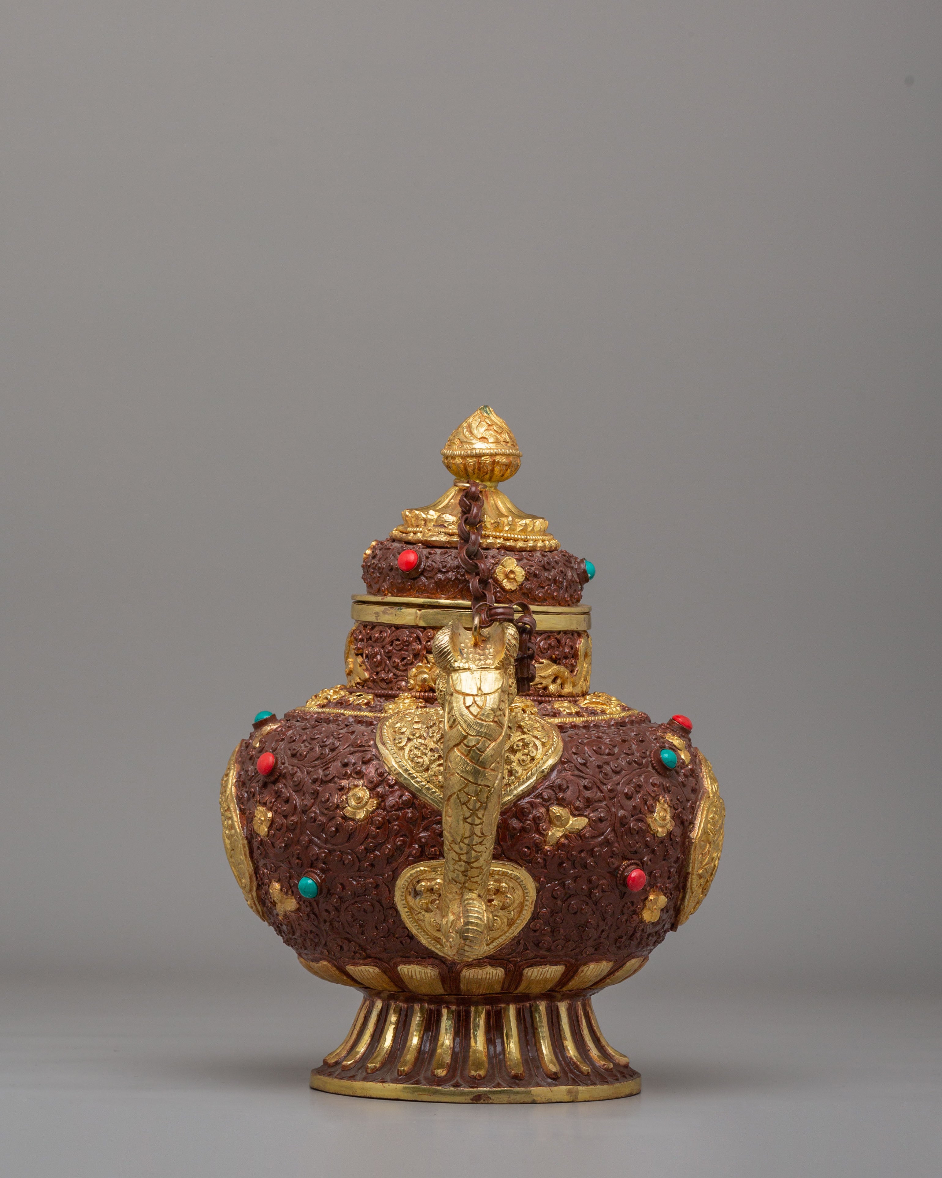 Himalayan Tibetan Tea Pot | Spiritual and Cultural Decor