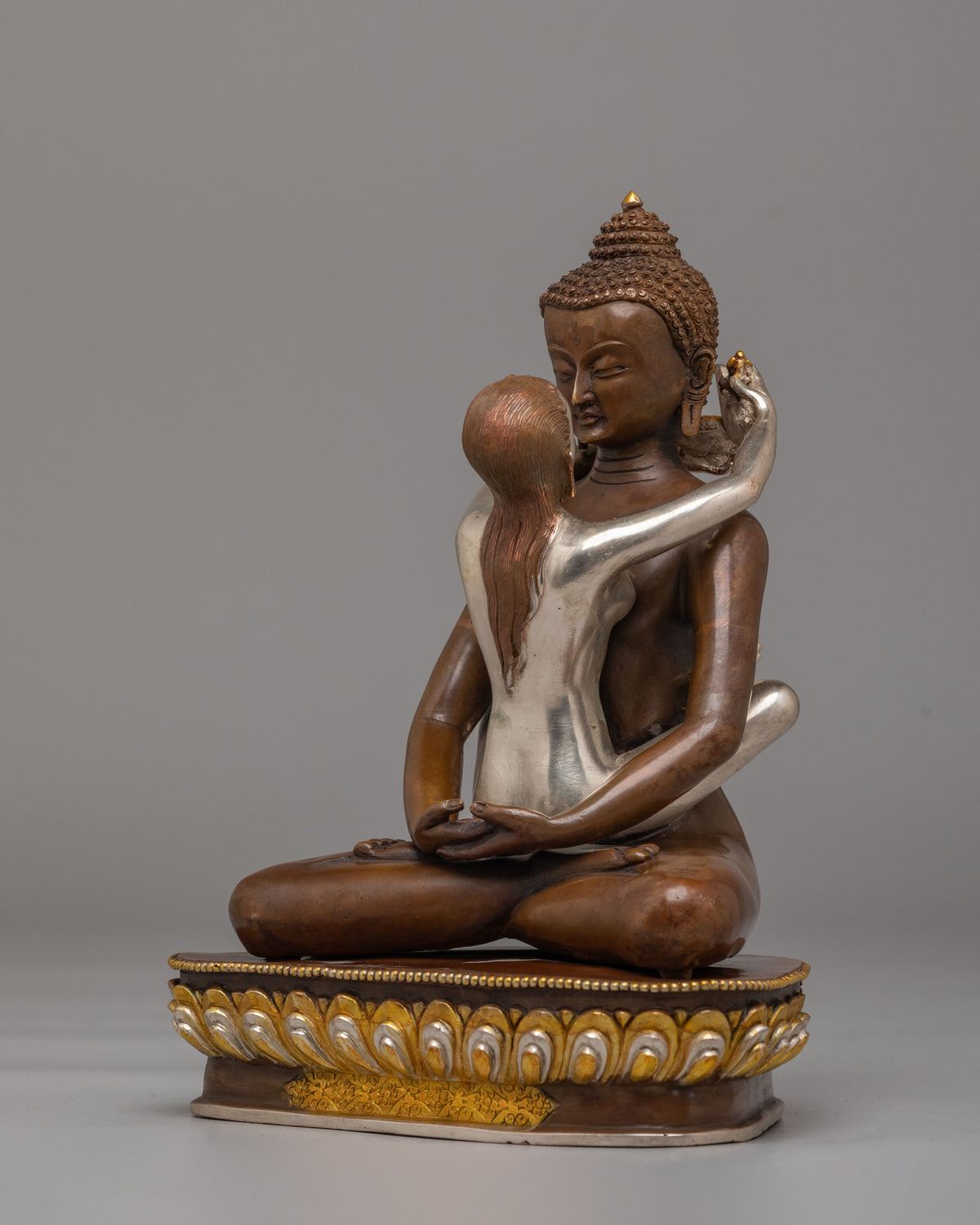 Handmade Altar Samantabhadra Statue | Sacred Buddhist Decor