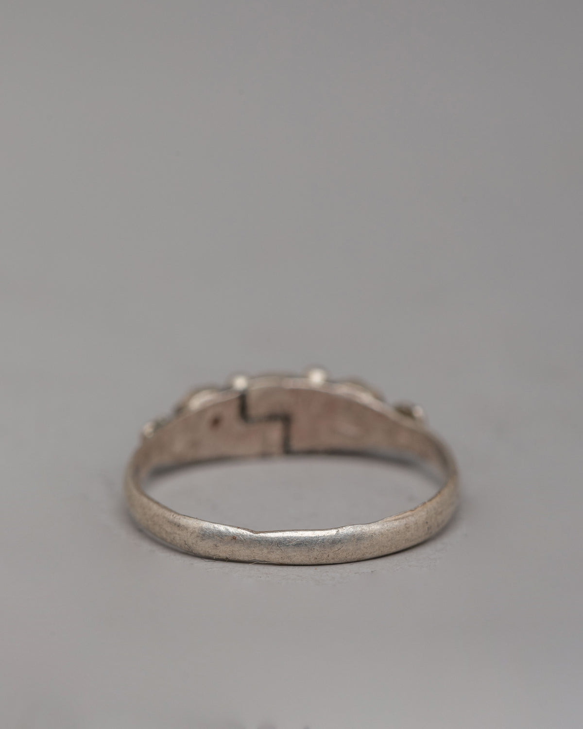 Artisan Stone Ring | Silver and Natural Zircon Jewelry