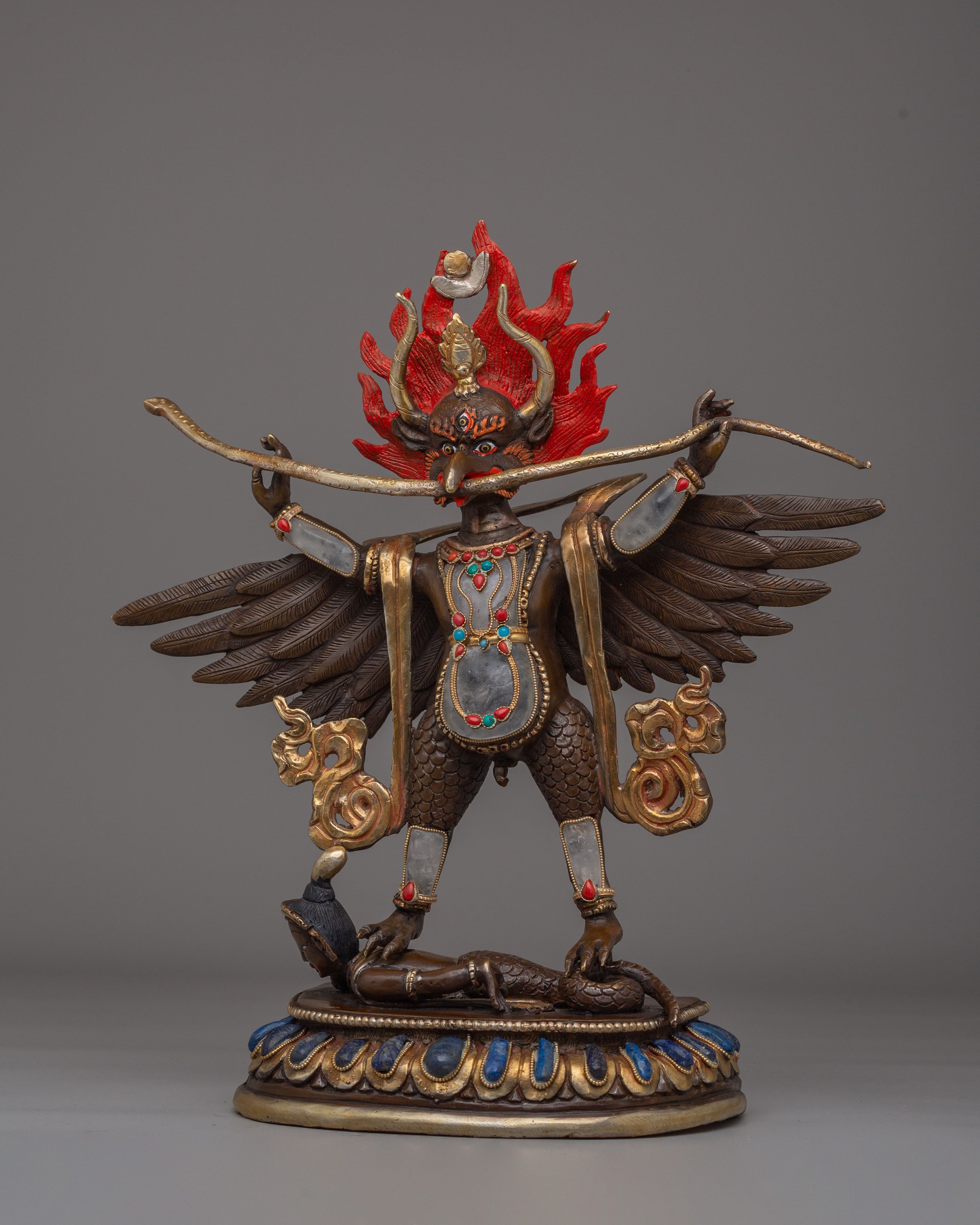 Sacred Decorative Garuda Statue | Divine Guardian Deity