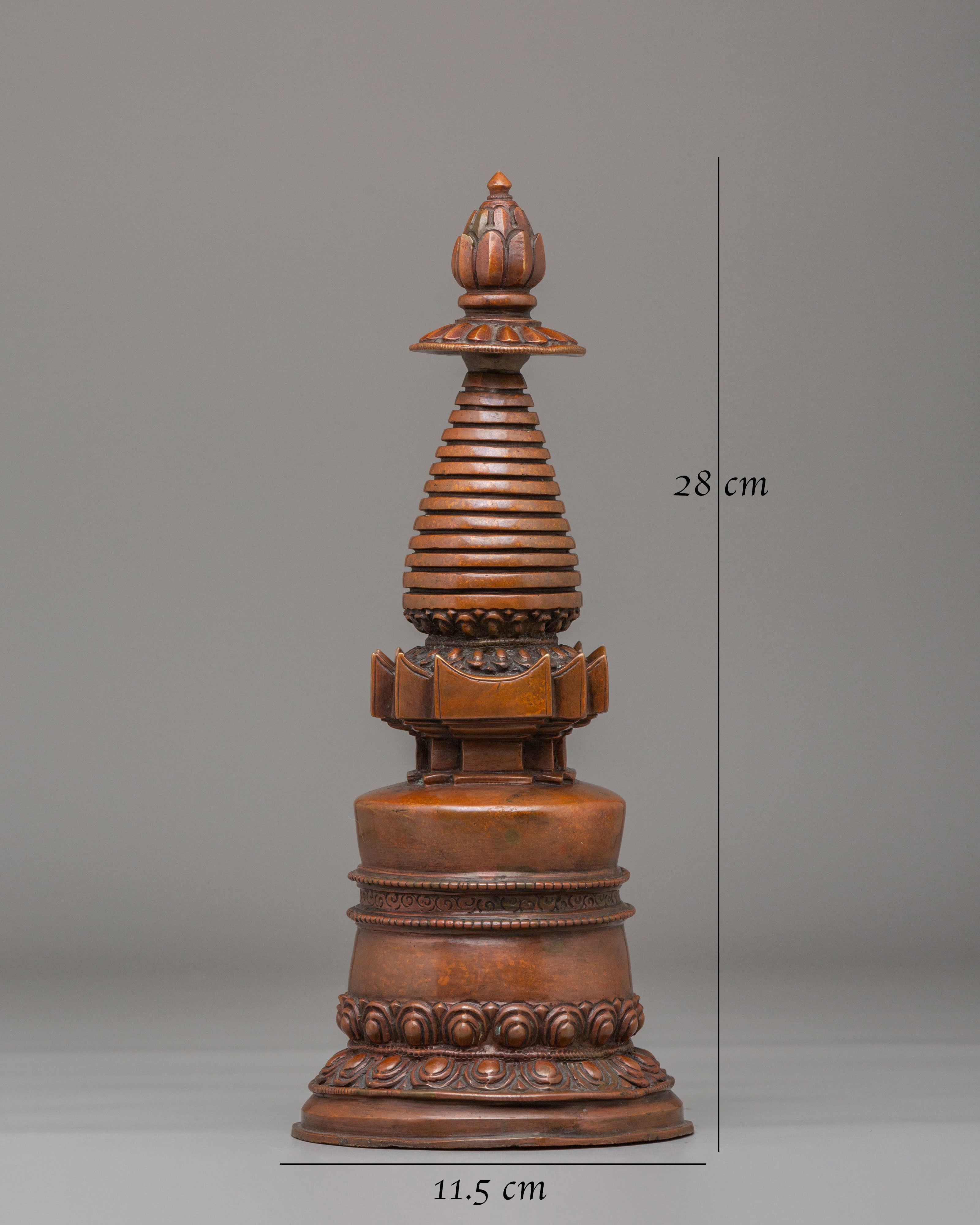 Handmade Traditional Stupa | Symbol of Enlightenment