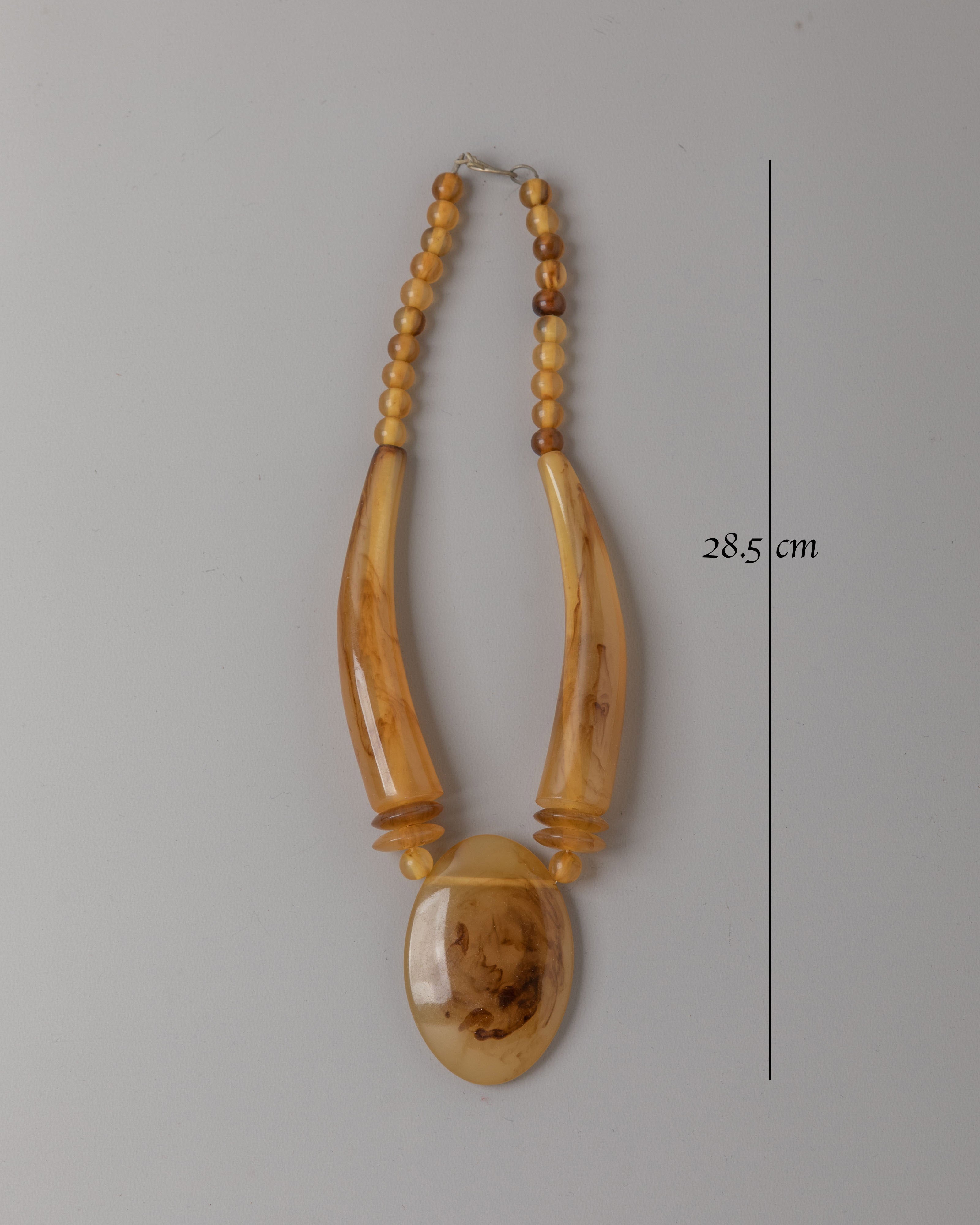 Handcrafted Bead Necklace | Ethnic Boho Pendant Necklace