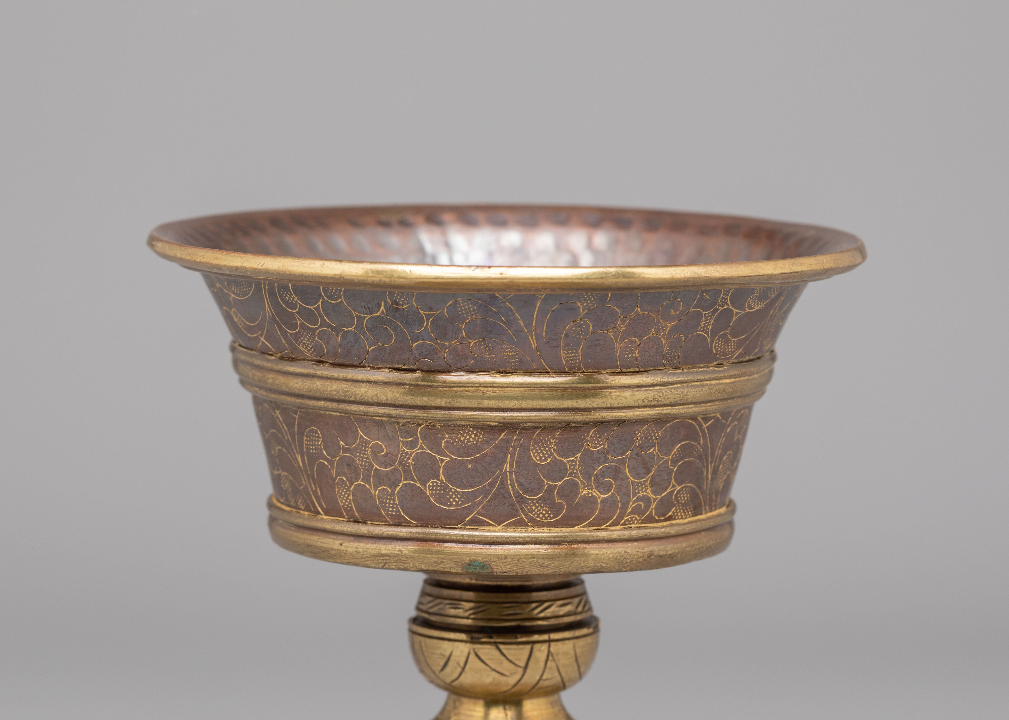 Sacred Tibetan Offering Lamp | Spiritual Light Offerings