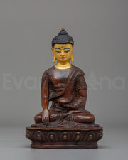 Buddhist Ritual Shakyamuni Buddha Statue 