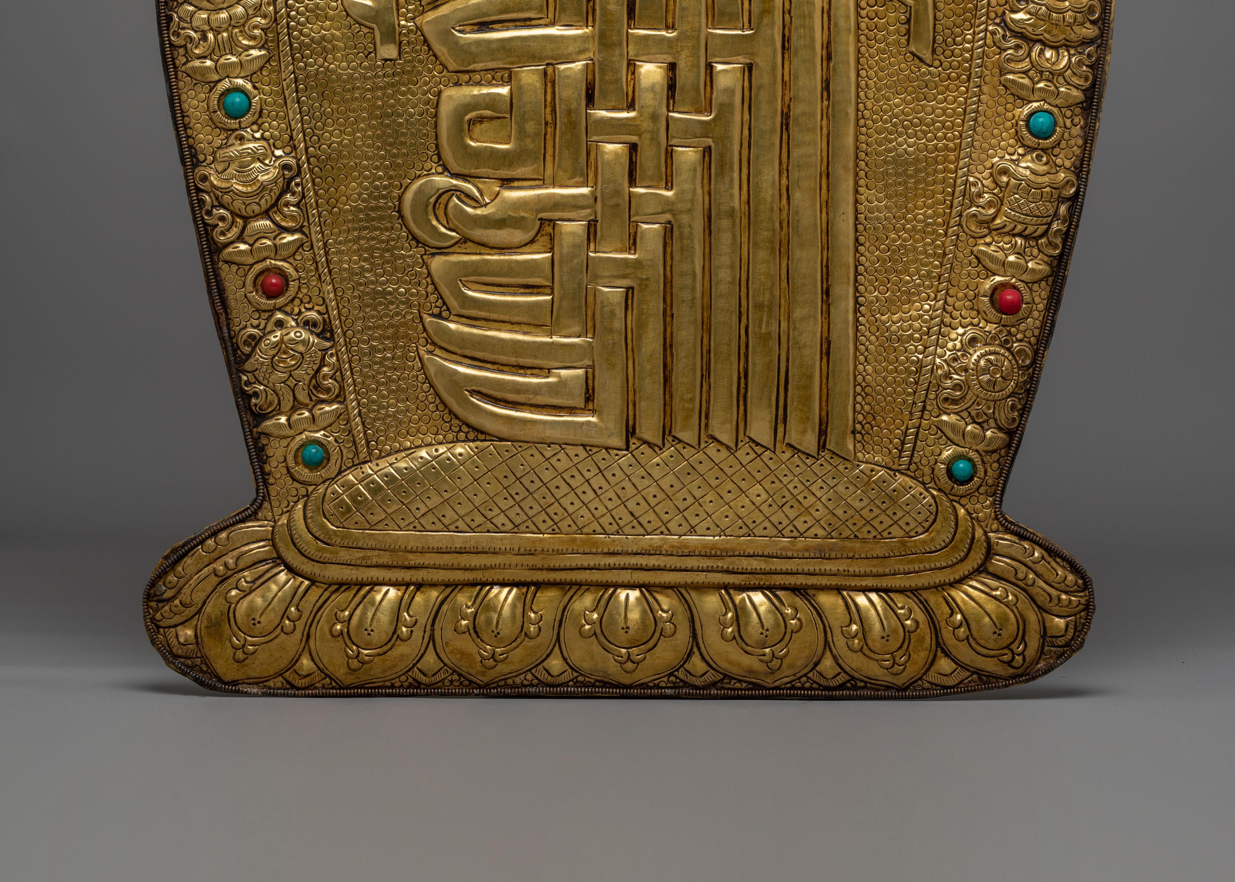 Tibetan Kalachakra Mandala Wall Hanging | Traditional Buddhist Decor